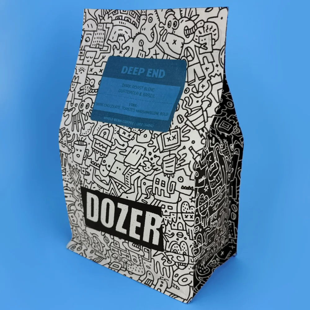Deep End - Dark Roast - 12oz — Dozer Coffee
