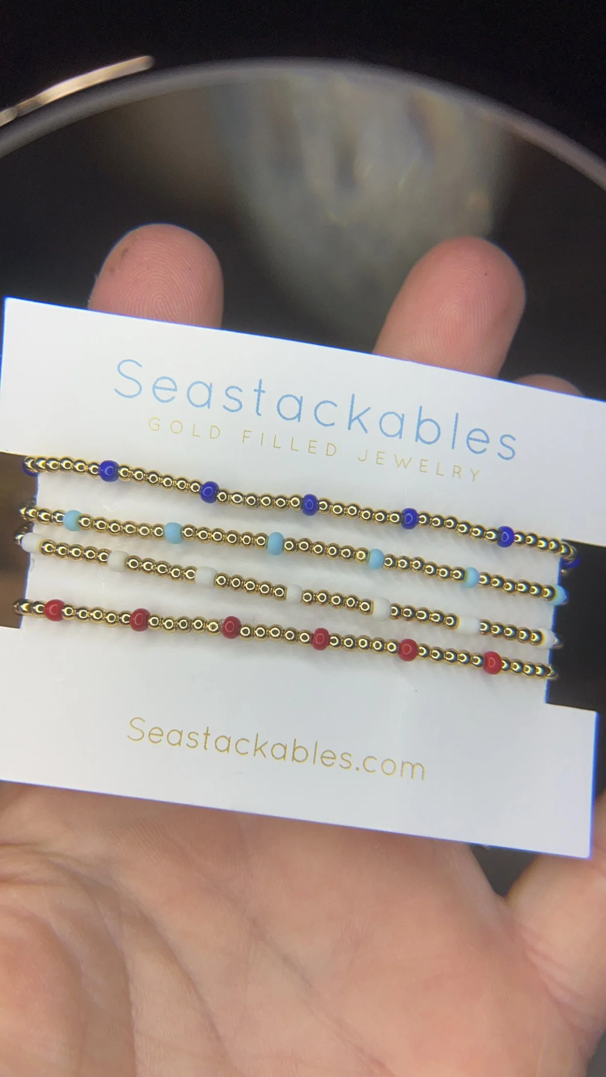 Maribeth Patriotic Bracelet