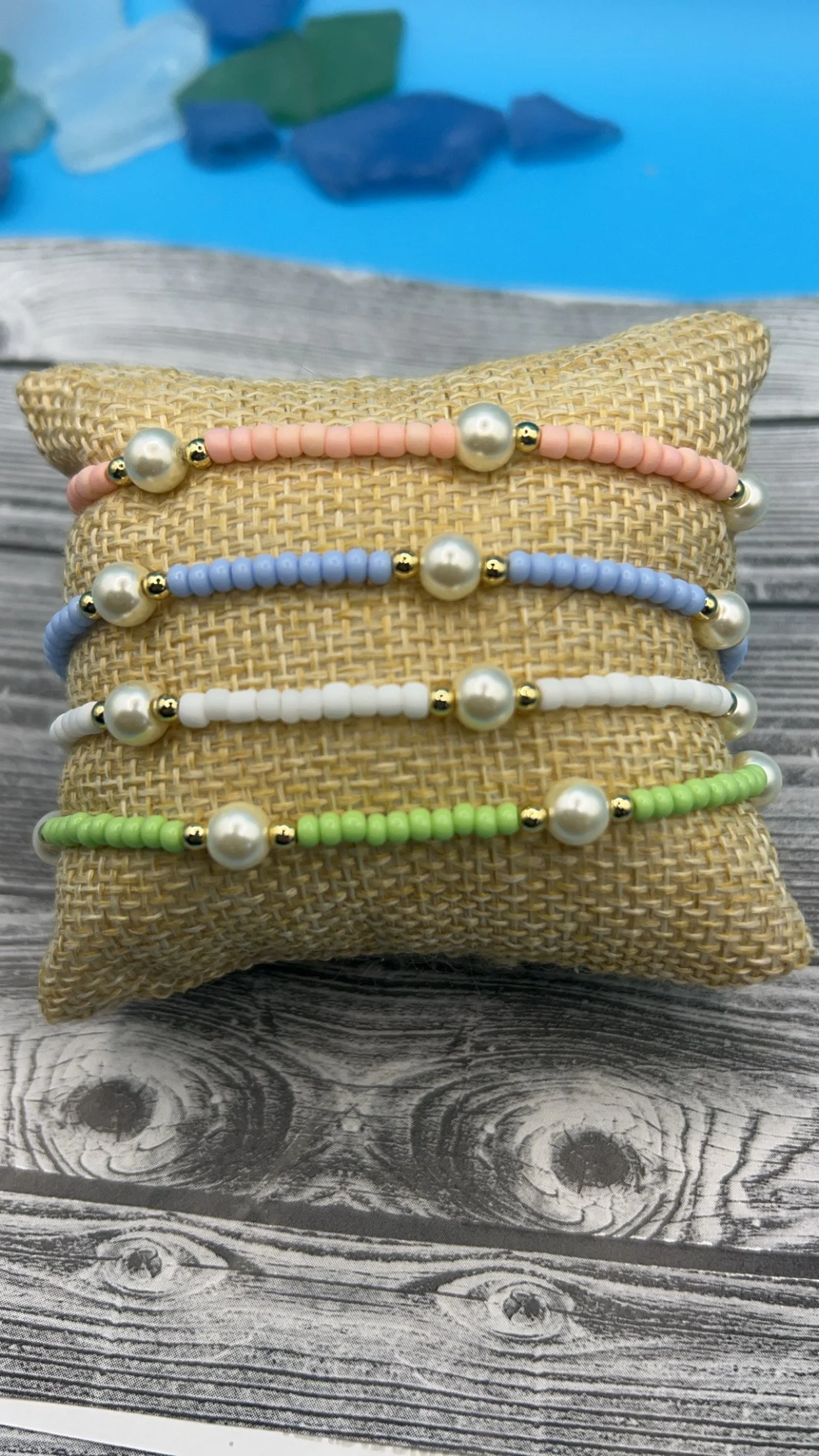 Pastels & Pearls Bracelet
