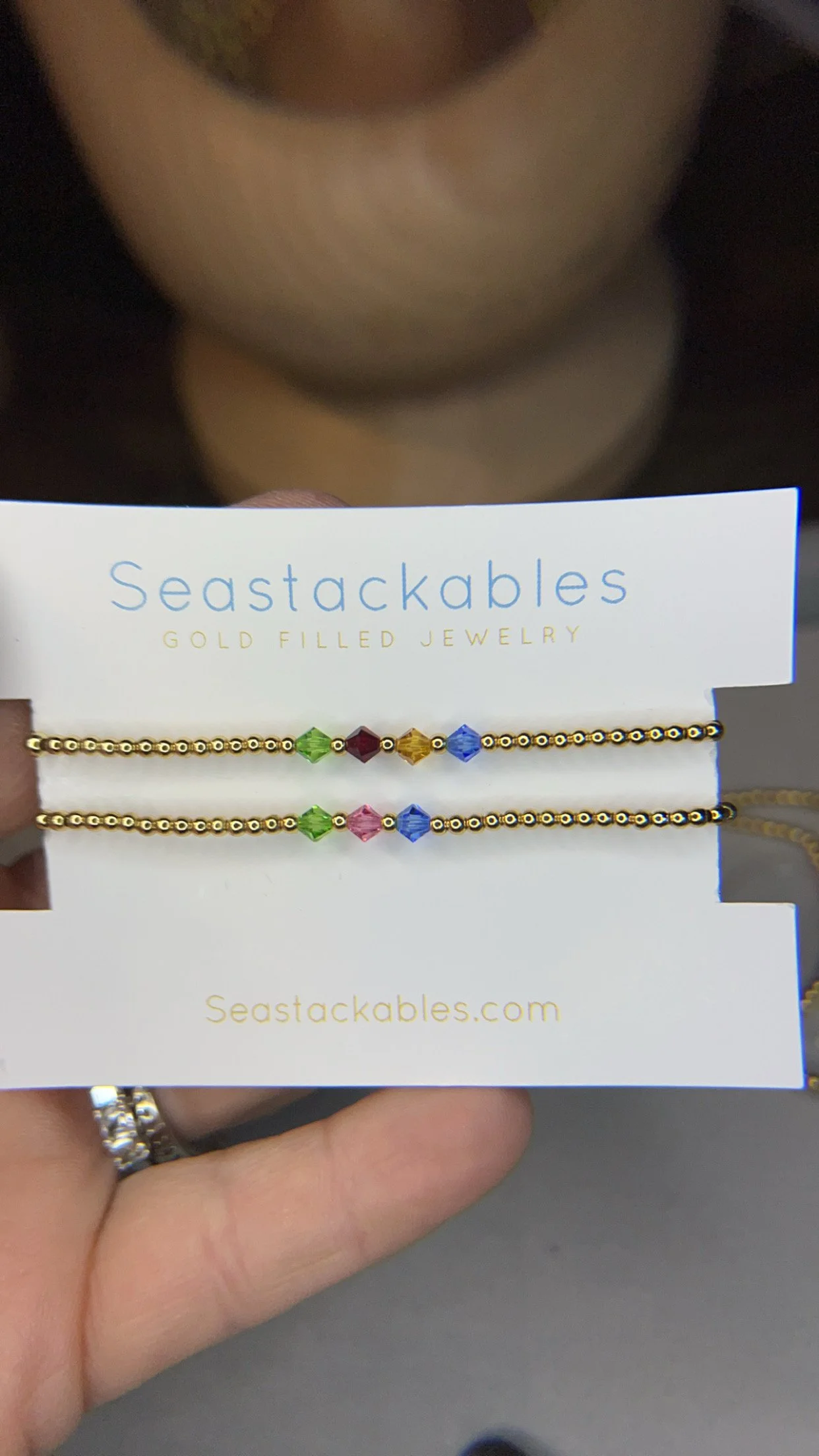Multiple Birthstones Bracelet