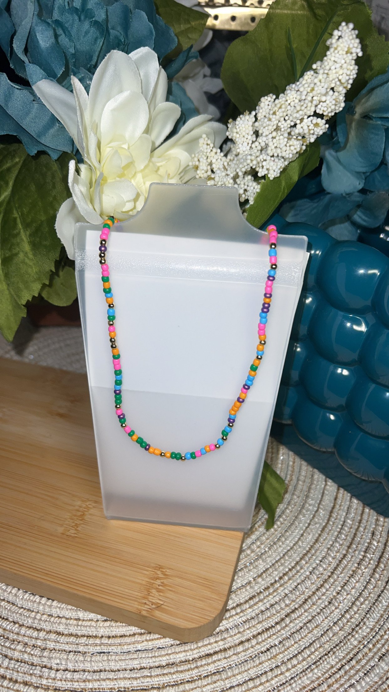 Mai Tai Coastal Confetti Necklace