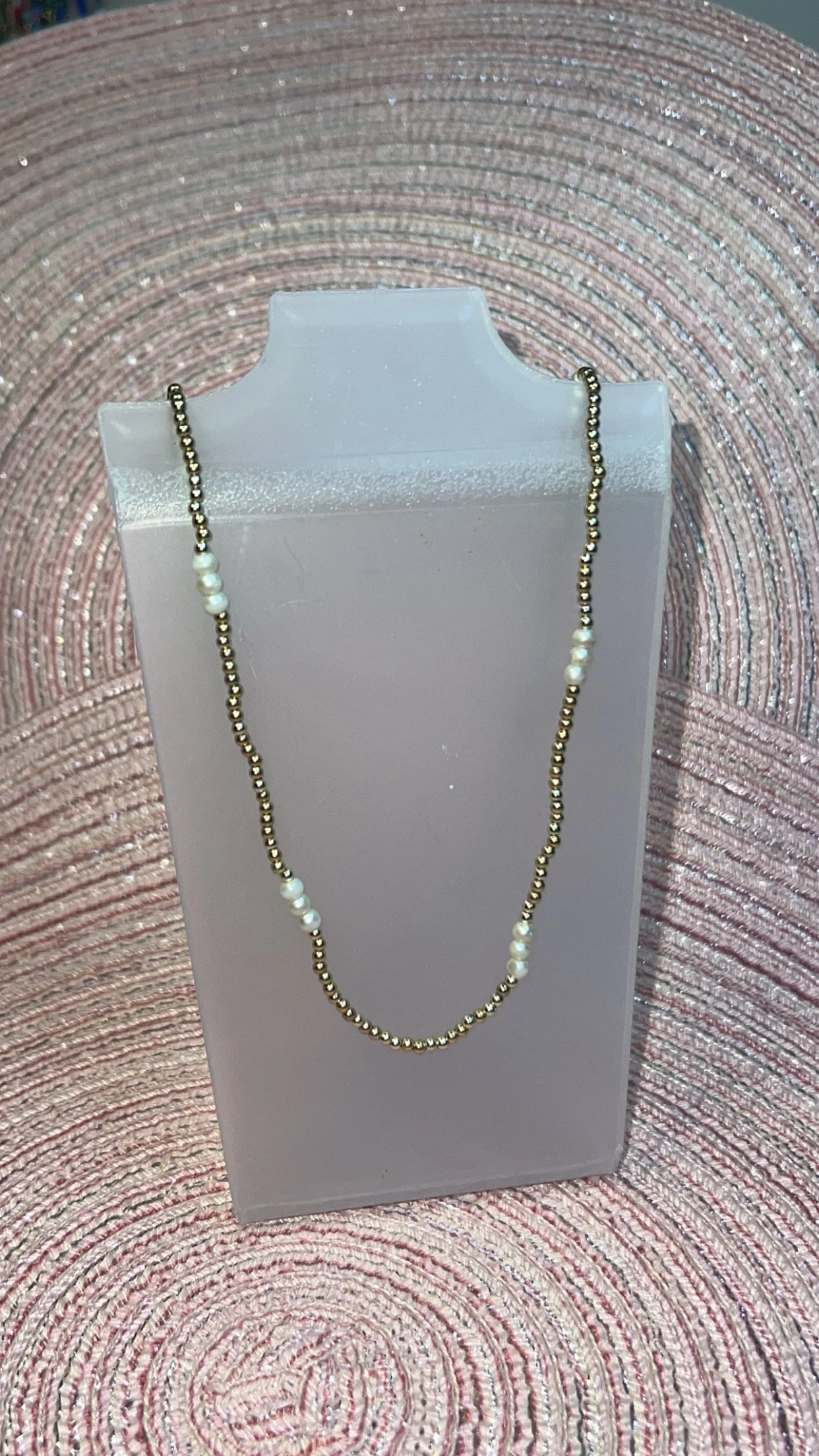 The 3 Pearl Necklace