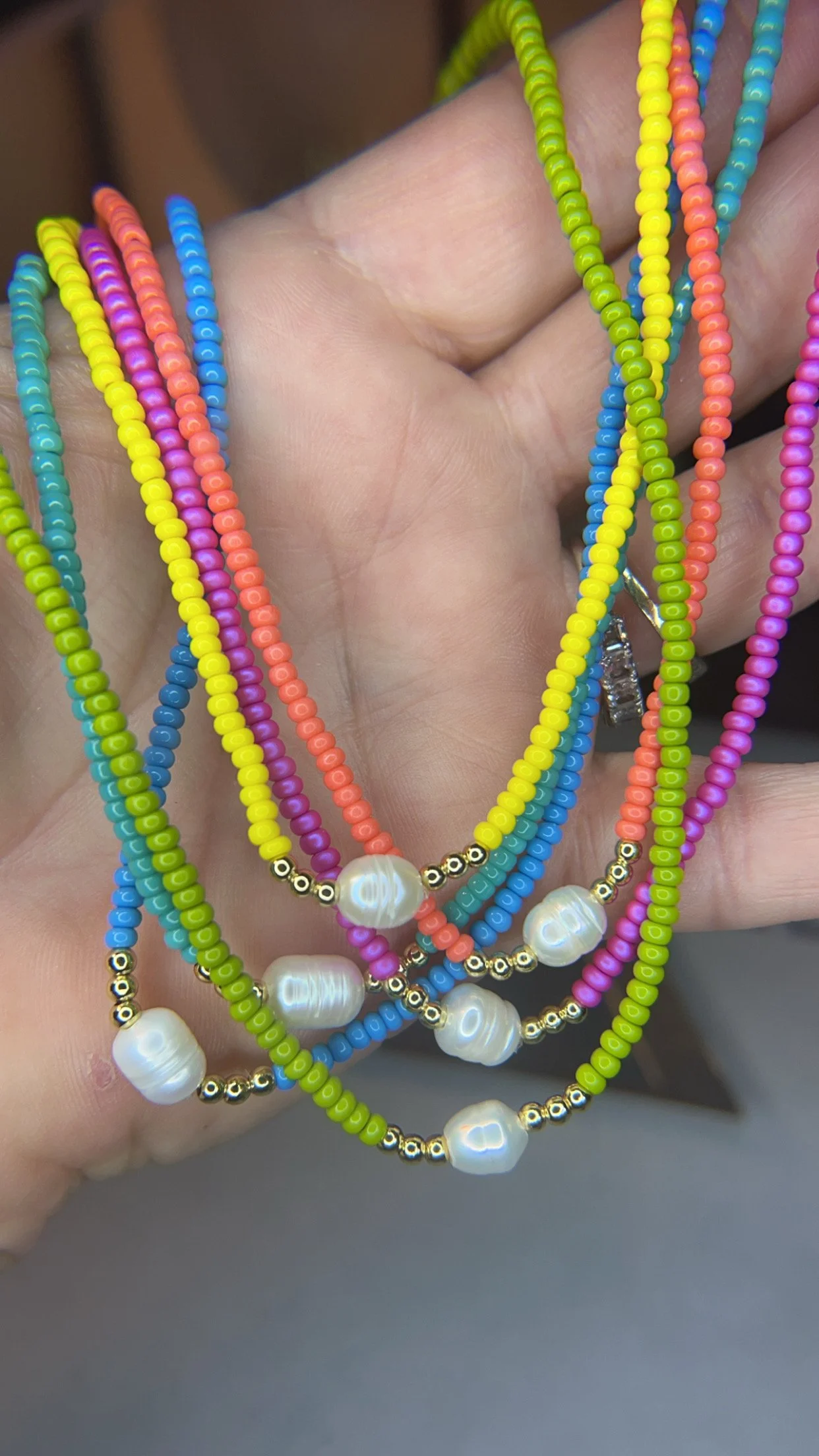 Summer Pearl Necklace