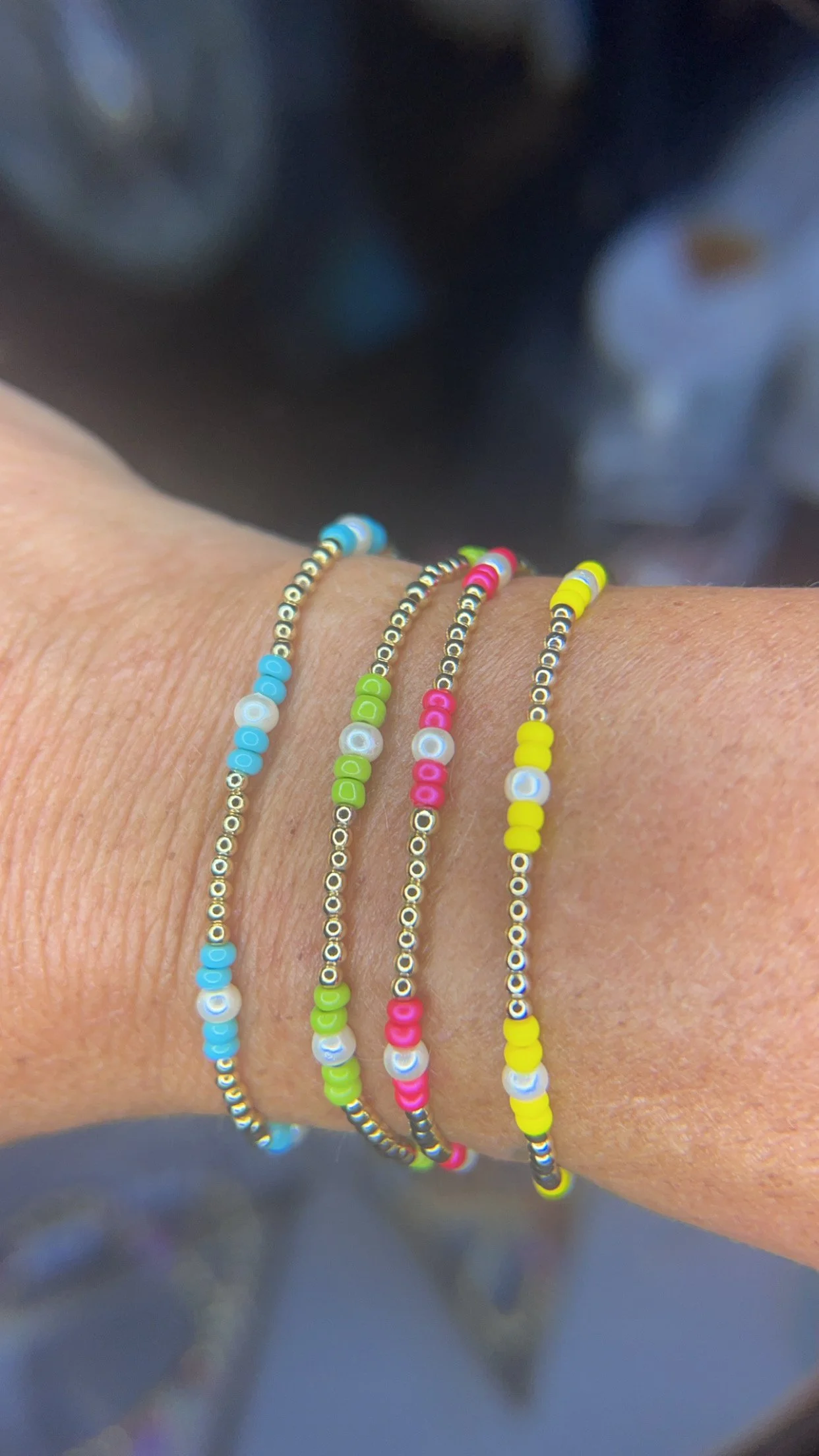 Summer Paige Pearl Bracelet