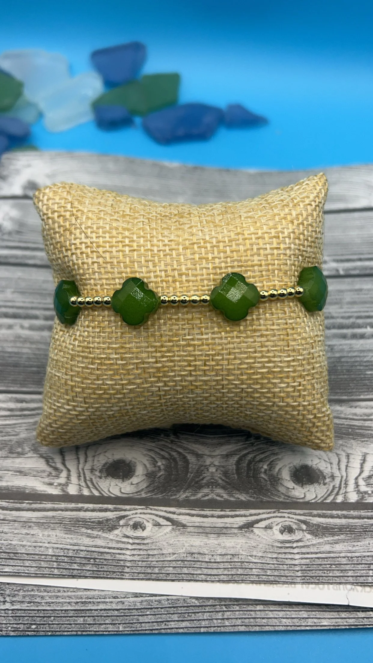 The Spring Shamrock Bracelet
