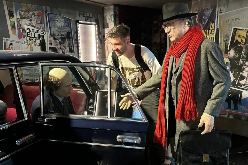 anton levytsky at cinecitta rome