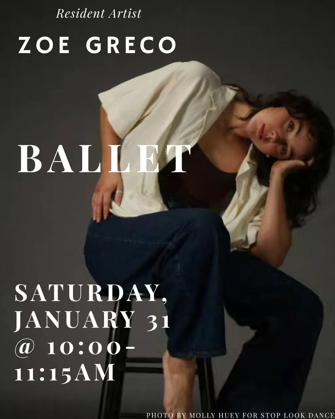 RESIDENT ARTIST CLASS: Ballet