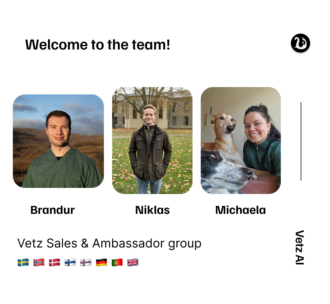 Maak kennis met onze nieuwe Vetz Sales & Ambassador-groep