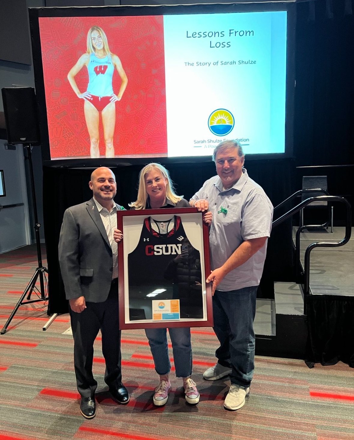 Brigitte and Scott Shulze at CSUN
