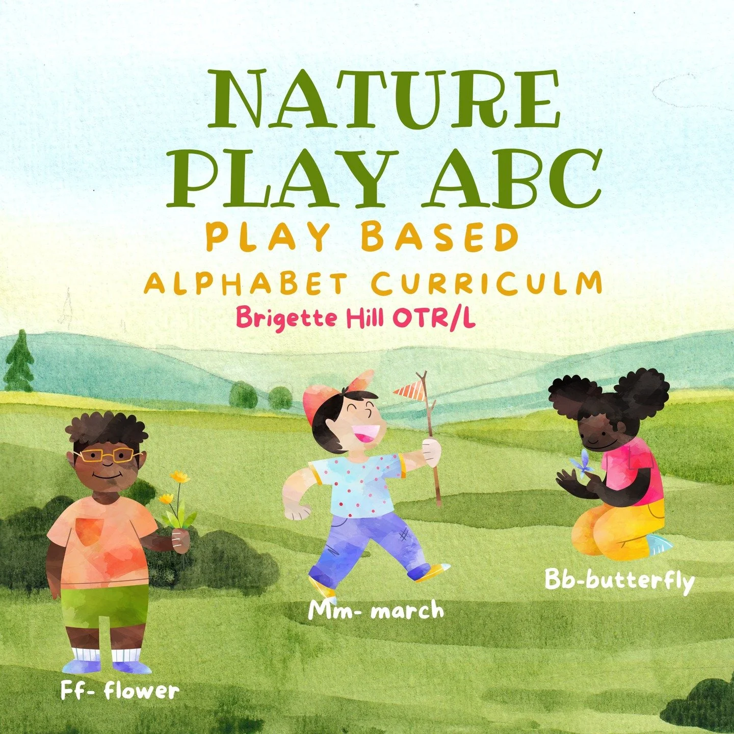 This summer I'm releasing an ebook that is a play based alphabet curriculum. I can't wait to share it with you! The curriculum is full of ideas to help children play and interact with nature while learning the sounds of the letters in the alphabet. I
