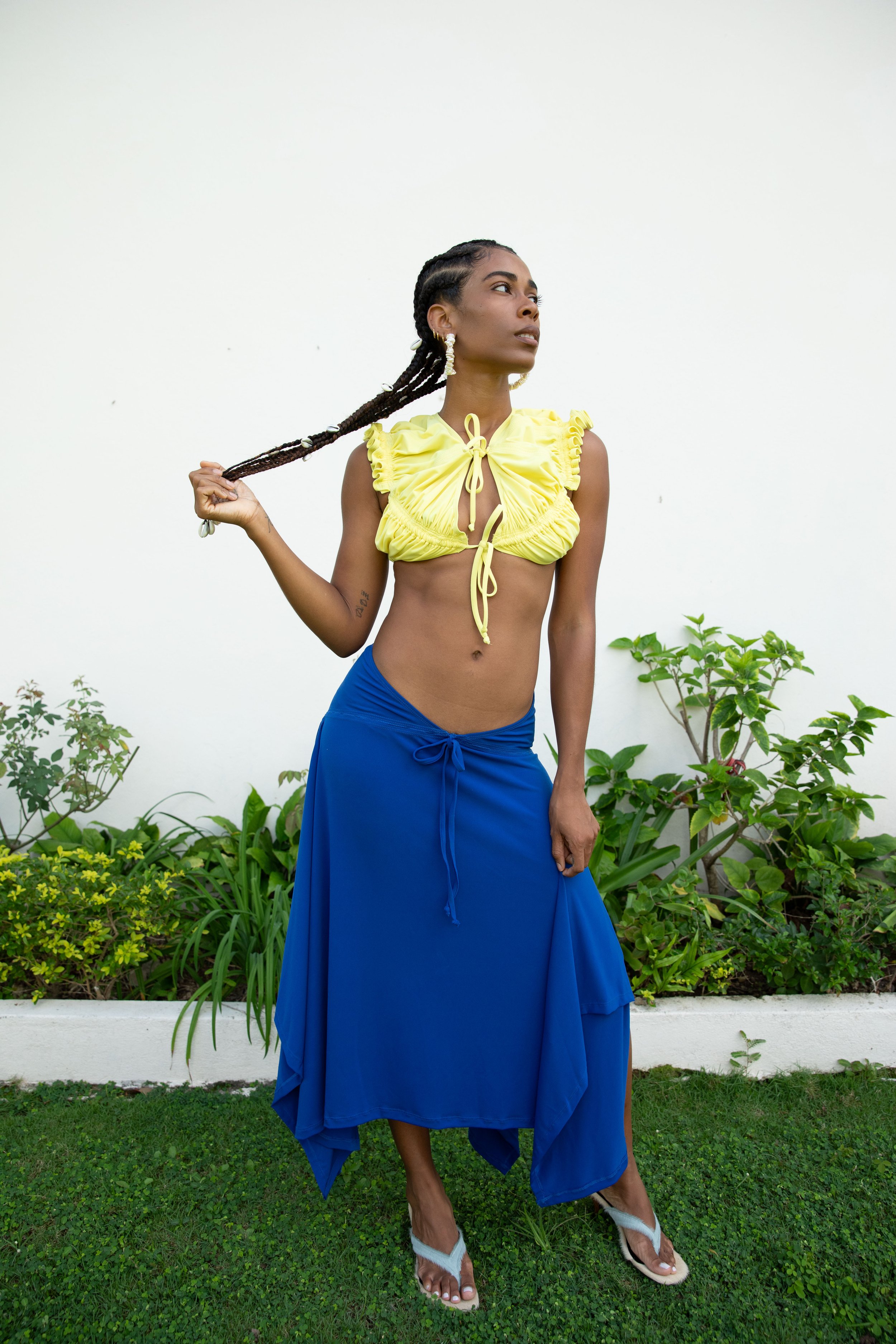 Emily Watson Bikini Bolero - Lemon