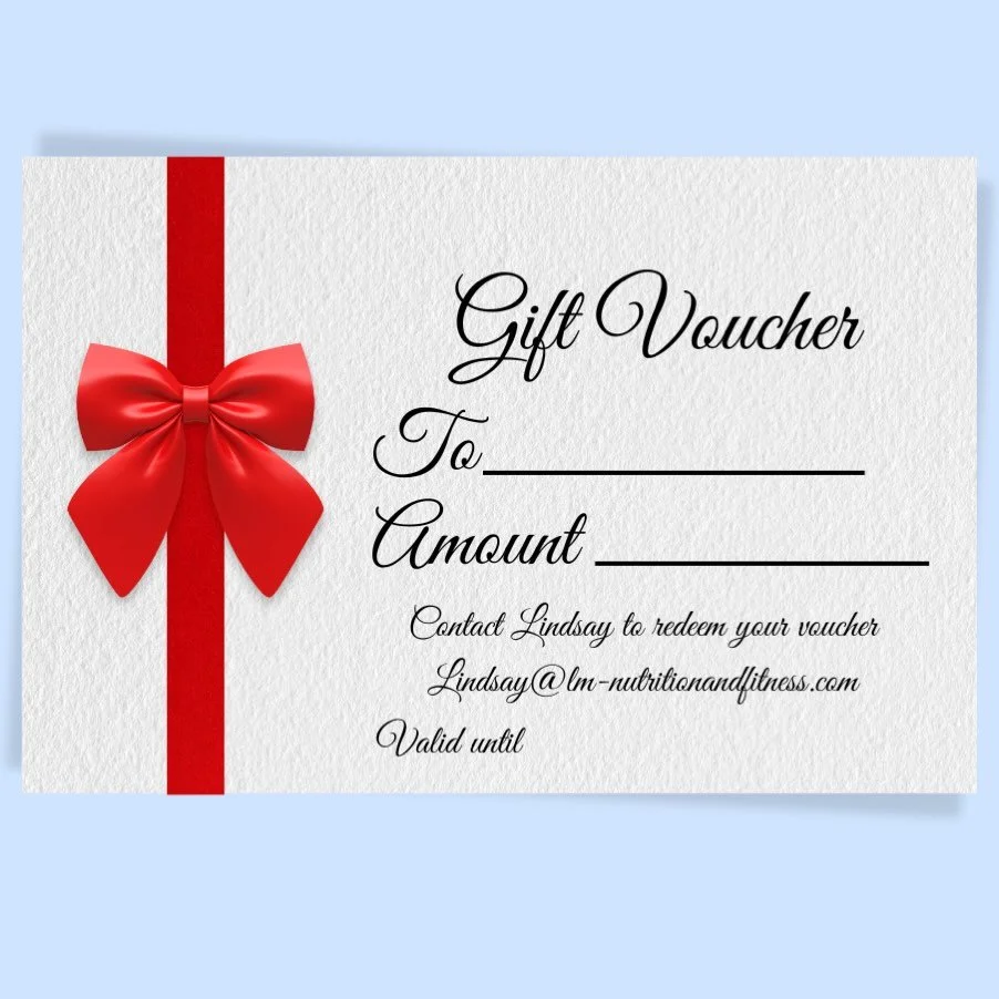🎄 Struggling with ideas for Christmas presents?
Is your partner/friend/parent/grandparent interested in improving their health? 
Well then, how about this year you swap the hamper full of booze and treats and gift them a voucher to come and see me :