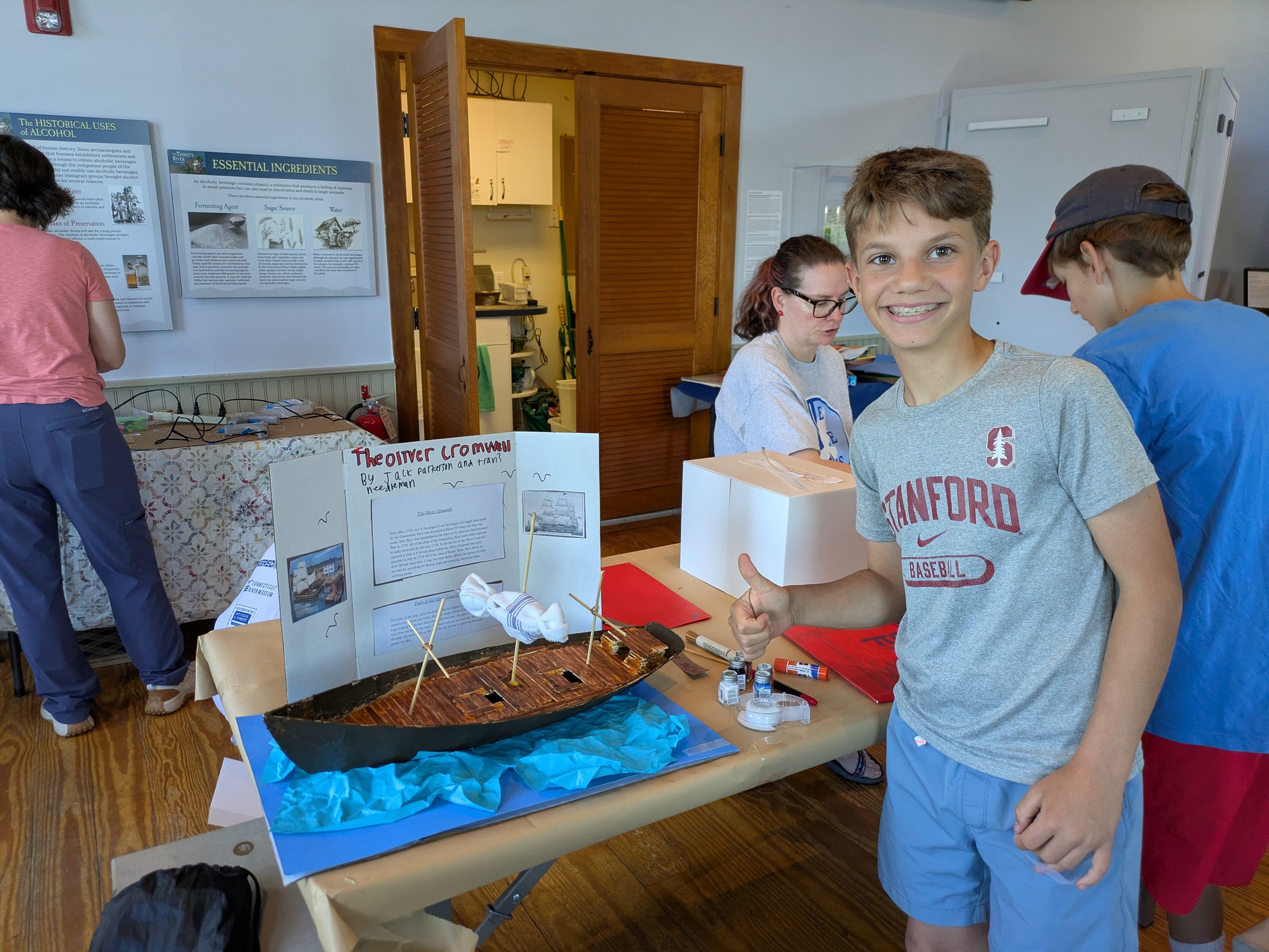 Jack with Oliver Cromwell Exhibit 2026.jpg
