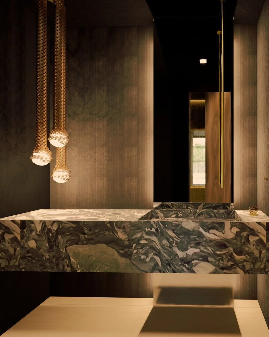 a powder room concept we'll never tire of

an integrated stone sink // fluted tile // venetian plaster // gessi plumbing fixtures // boa pendant light

project : quatre saisons