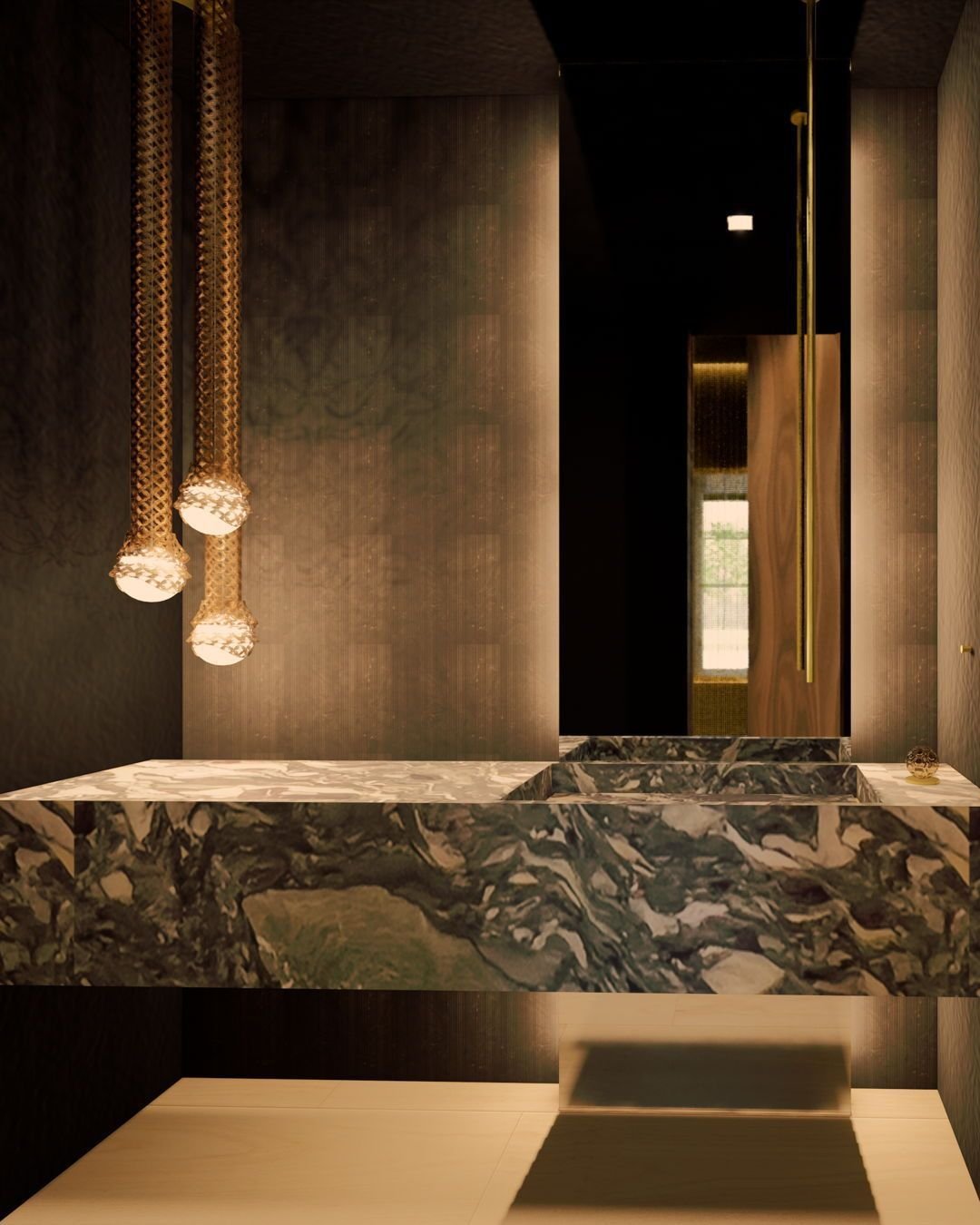 a powder room concept we'll never tire of

an integrated stone sink // fluted tile // venetian plaster // gessi plumbing fixtures // boa pendant light

project : quatre saisons