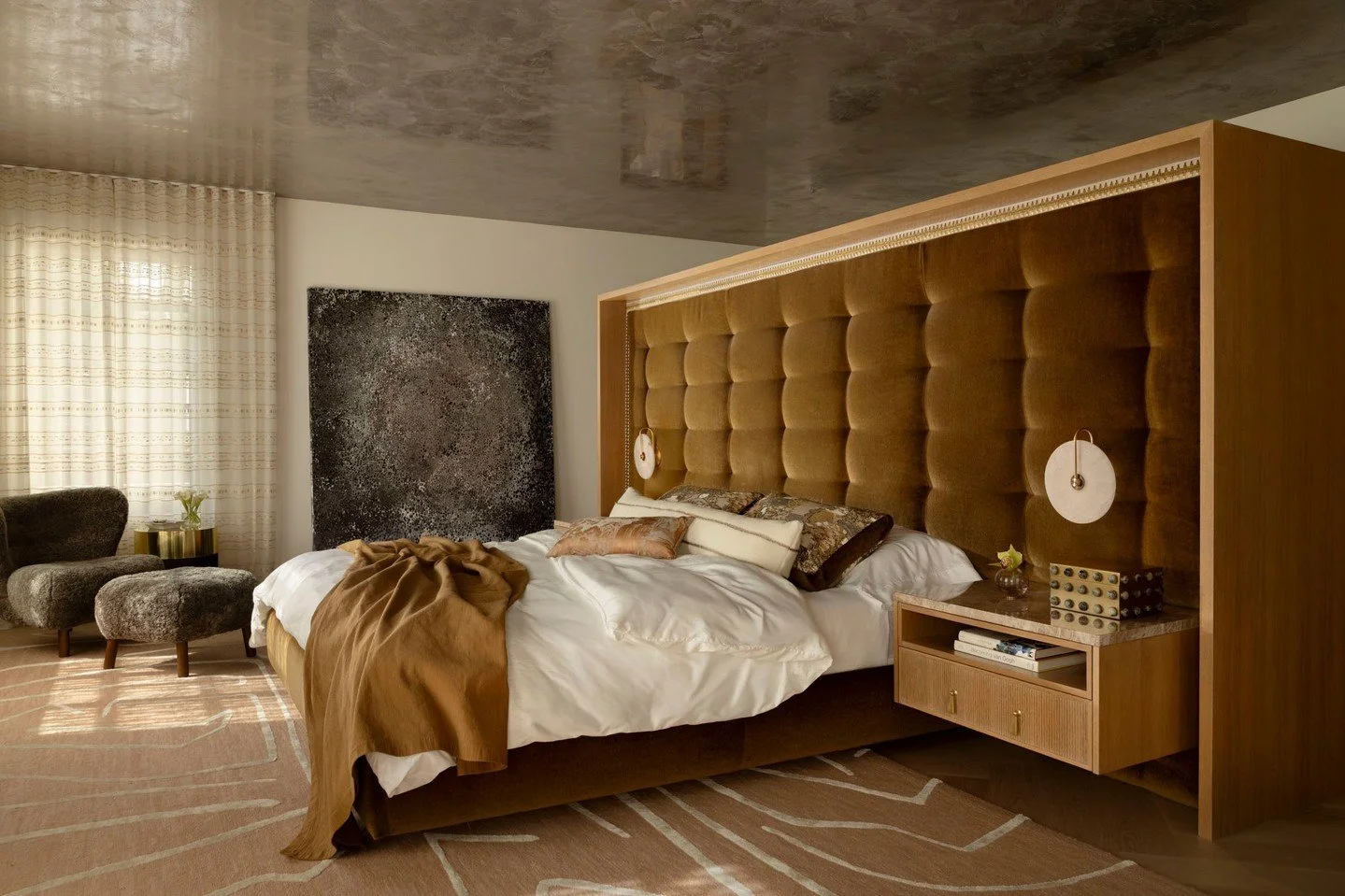 the primary bedroom is getting a redesign - and it's not about square footage anymore

we're seeing a major shift in how these spaces are being approached + gone are the days of cavernous rooms that stray from feeling like a true sanctuary. today's b