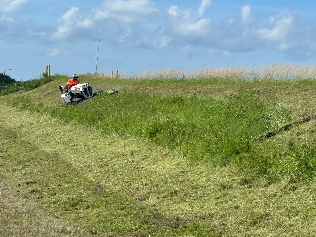 vegetation management slope mowing landfill perc pound