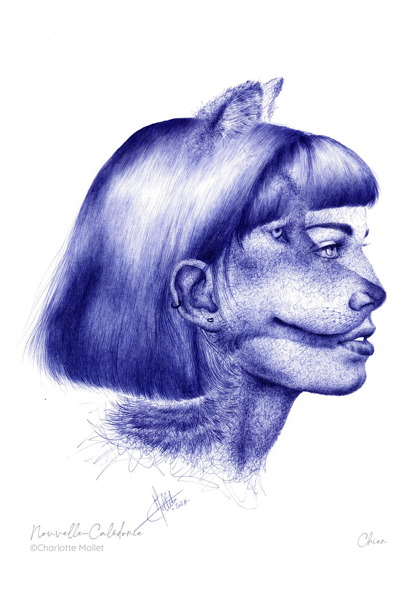 " Intuitive " - La femme et le loup