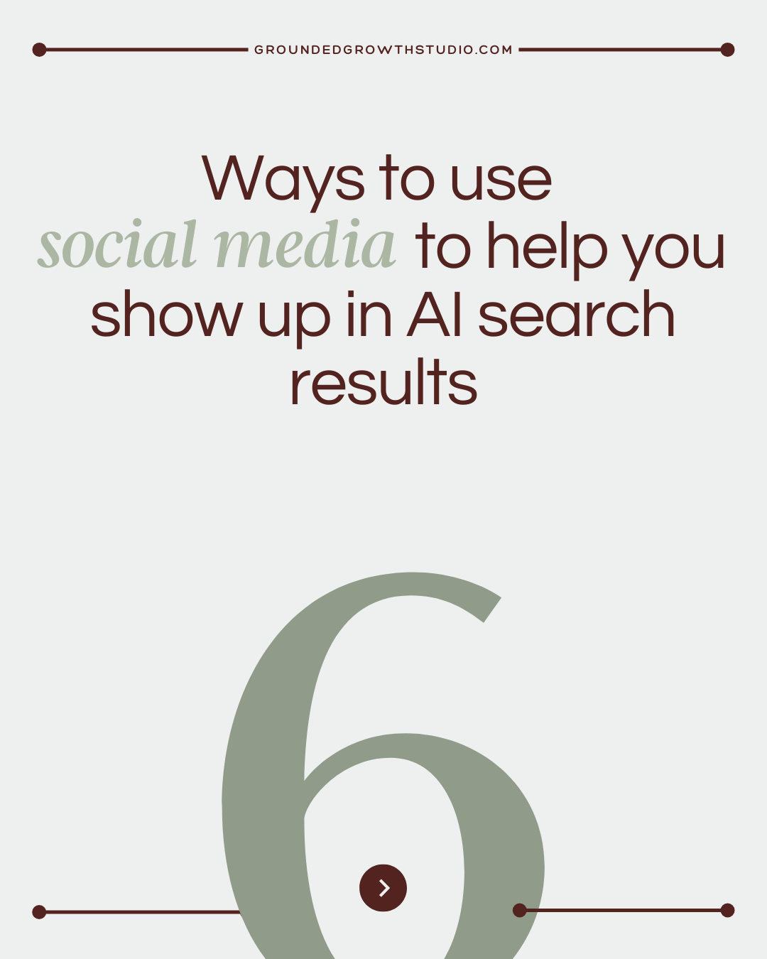 6 Ways to Use Social Media to Help You Show Up in AI Search Results