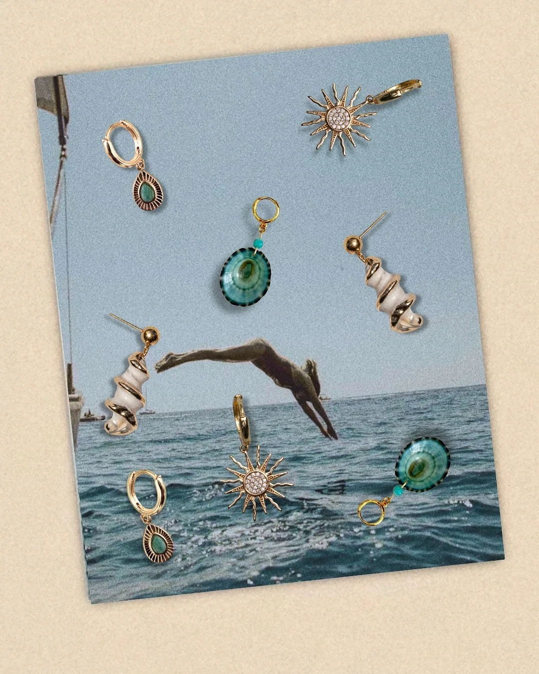 Plunge into Salt Blue. Sea-soaked layers made to pair with August days, salt air, and sun-faded denim. Shop the late-summer edit, live now on the website. Your new favorites are waiting.

#augustdays 
#summerjewelry 
#effortlessstyle 
#layeredlook 
#