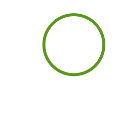 Magnifying glass icon with a black background
