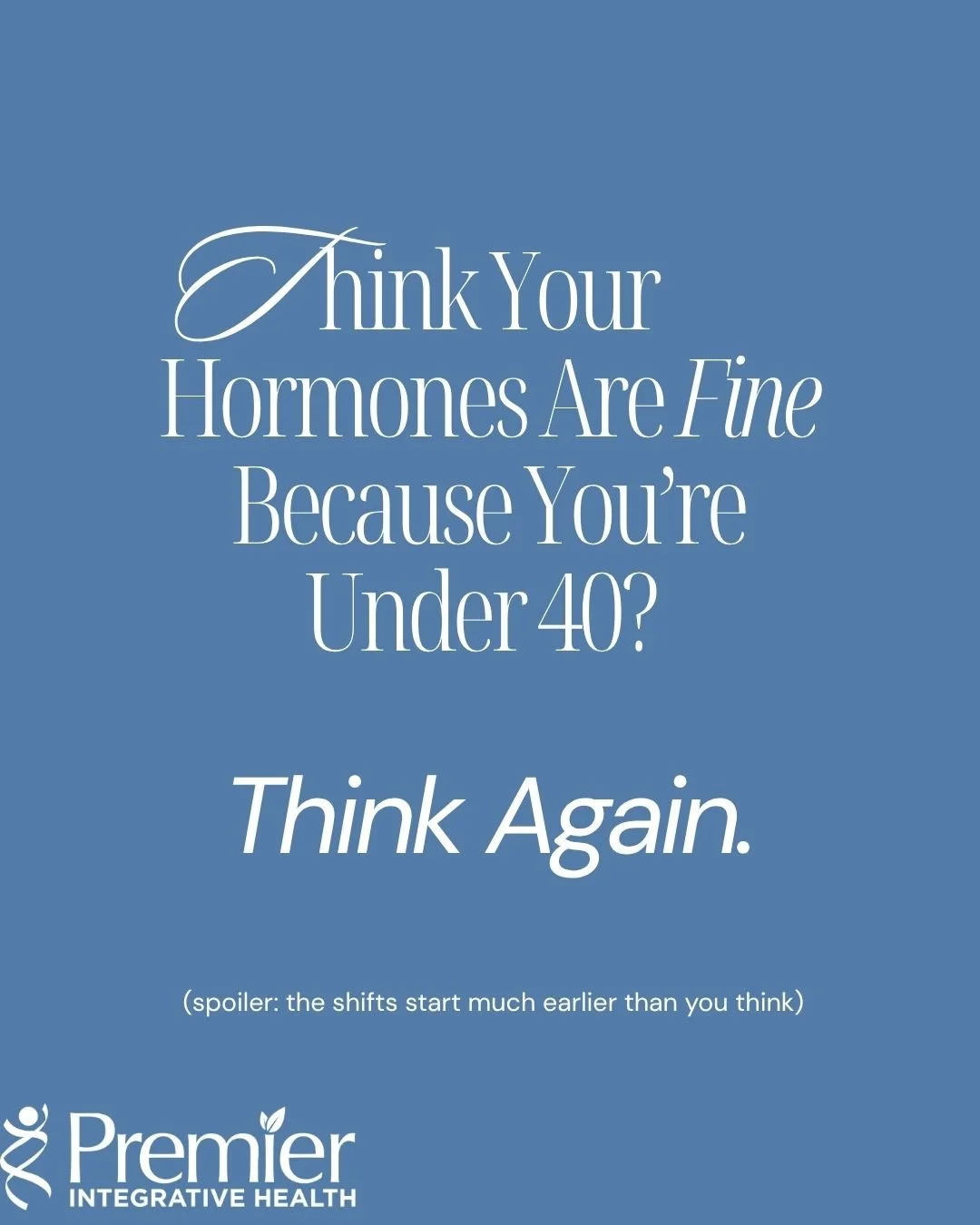 Think your hormones are “fine” because you’re under 40?
Think again. 👀
The truth no one’s talking about?
📉 Hormone shifts don’t wait until perimenopause.
They start quietly in your late 20s and 30s…
→ S