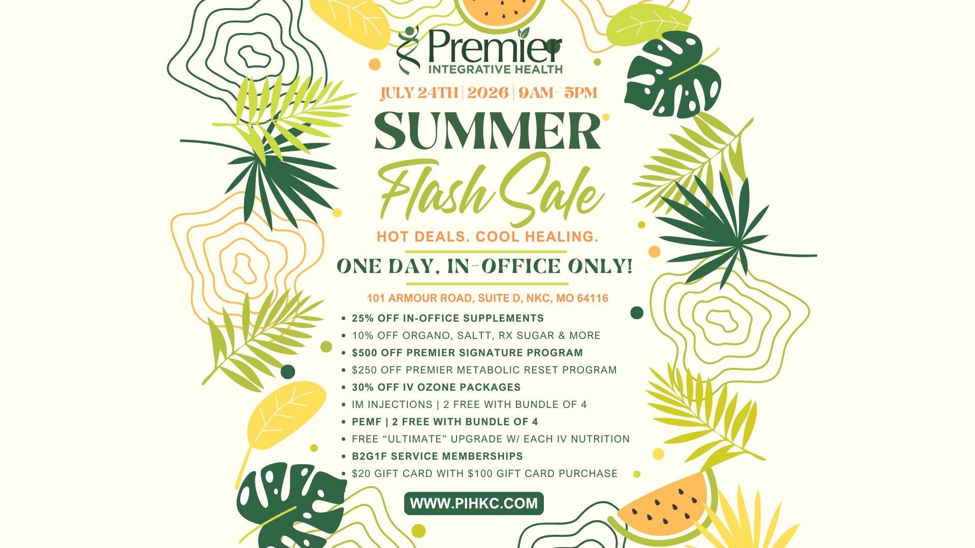 Summer Flash Sale