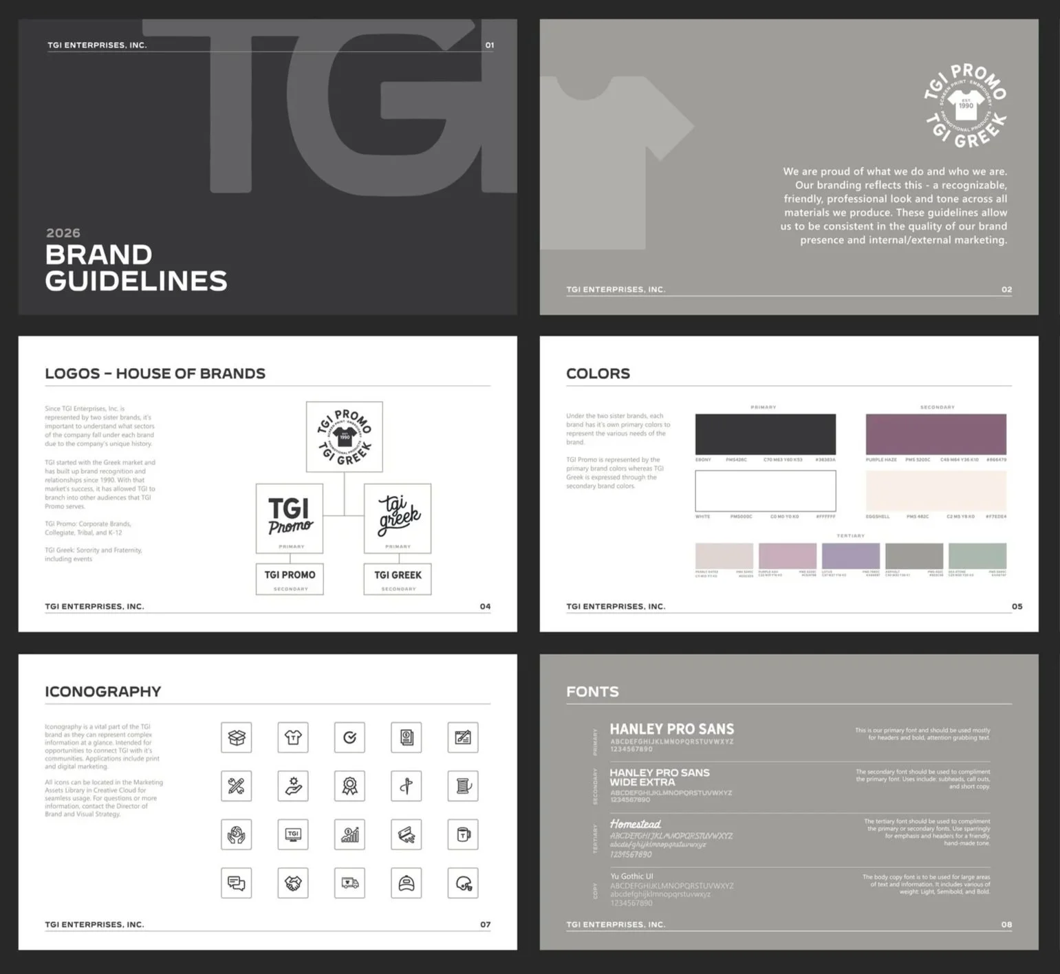 TGI Enterprises Brand Identity
