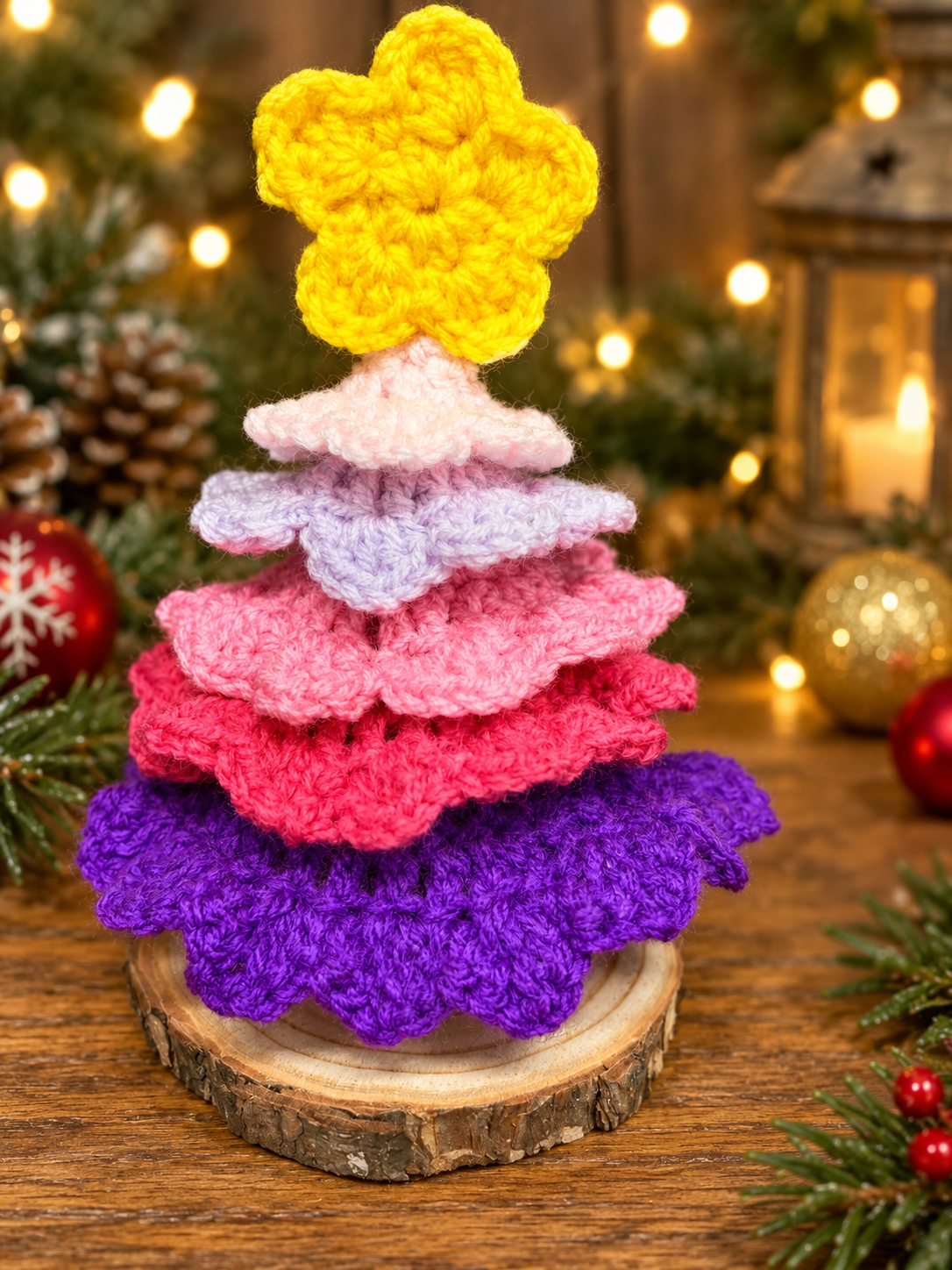 Granny Square Christmas tree Workshop - £30.00
