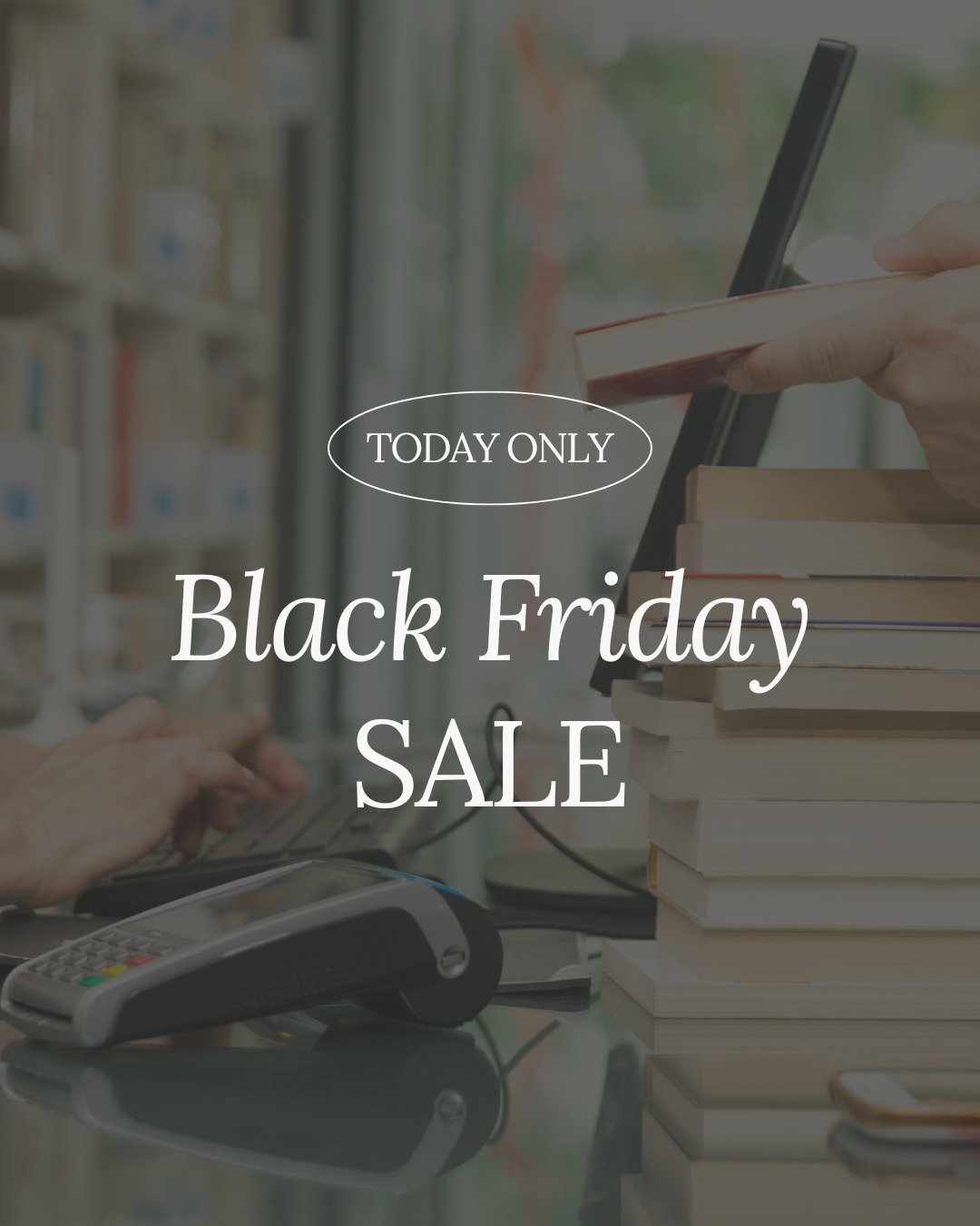 🎄 Our holiday shelves are stocked, and Black Friday specials are kicking off in just a few minutes! 

🎁 Here&rsquo;s the deal:
👉 9AM-11AM: 25% Off
👉 11AM-1PM: 20% Off
👉 1PM-3PM: 15% Off
👉 3PM-5PM: 10% Off

Stop by early to grab the best savings