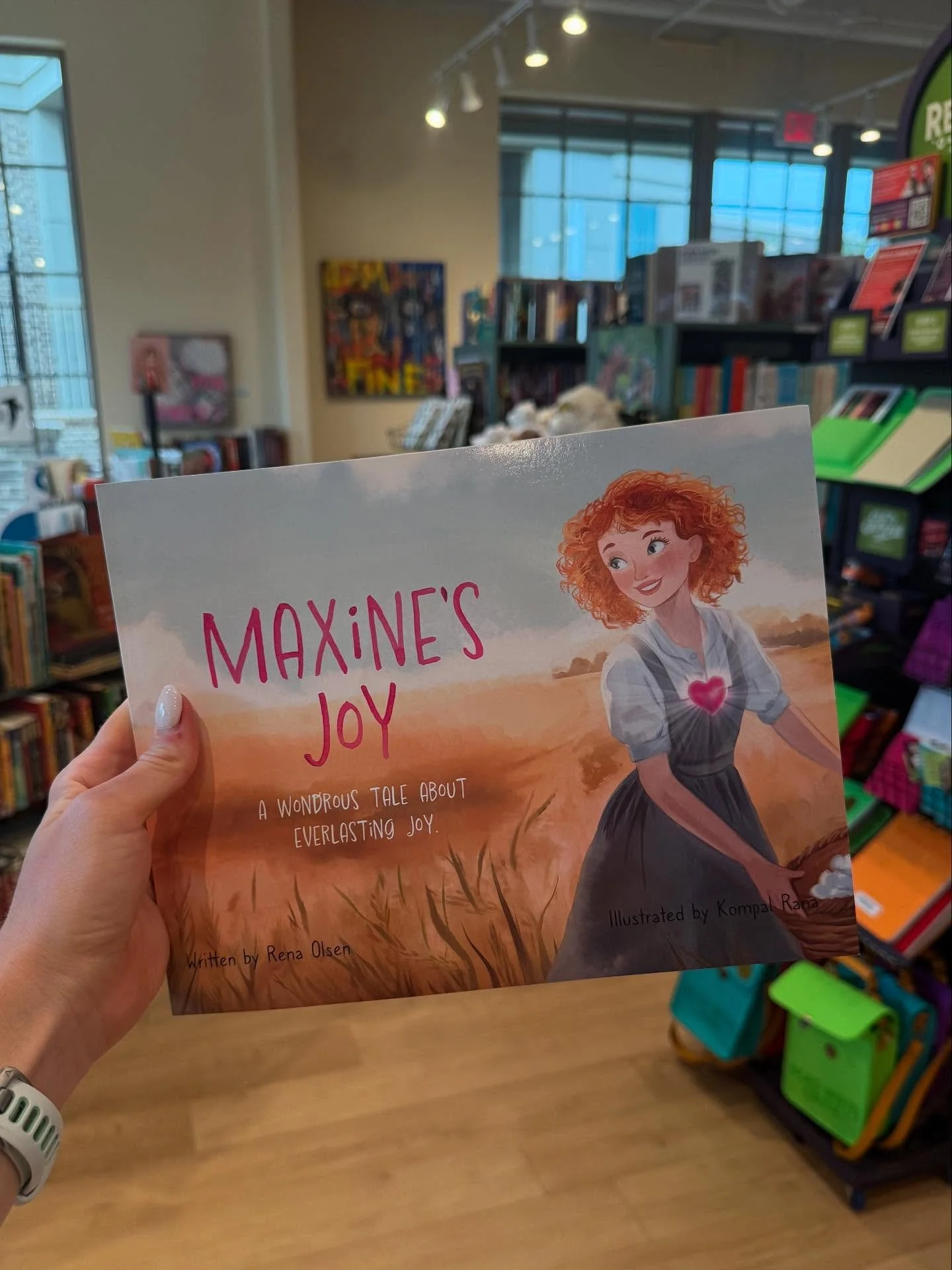 ✨ We&rsquo;re so excited to welcome Rena Olsen to Poe &amp; Company on Friday, August 23 from 1&ndash;3 PM for the launch of her beautiful new children&rsquo;s book, &ldquo;Maxine&rsquo;s Joy.&rdquo;

Come for a special reading, Q&amp;A, and book sig