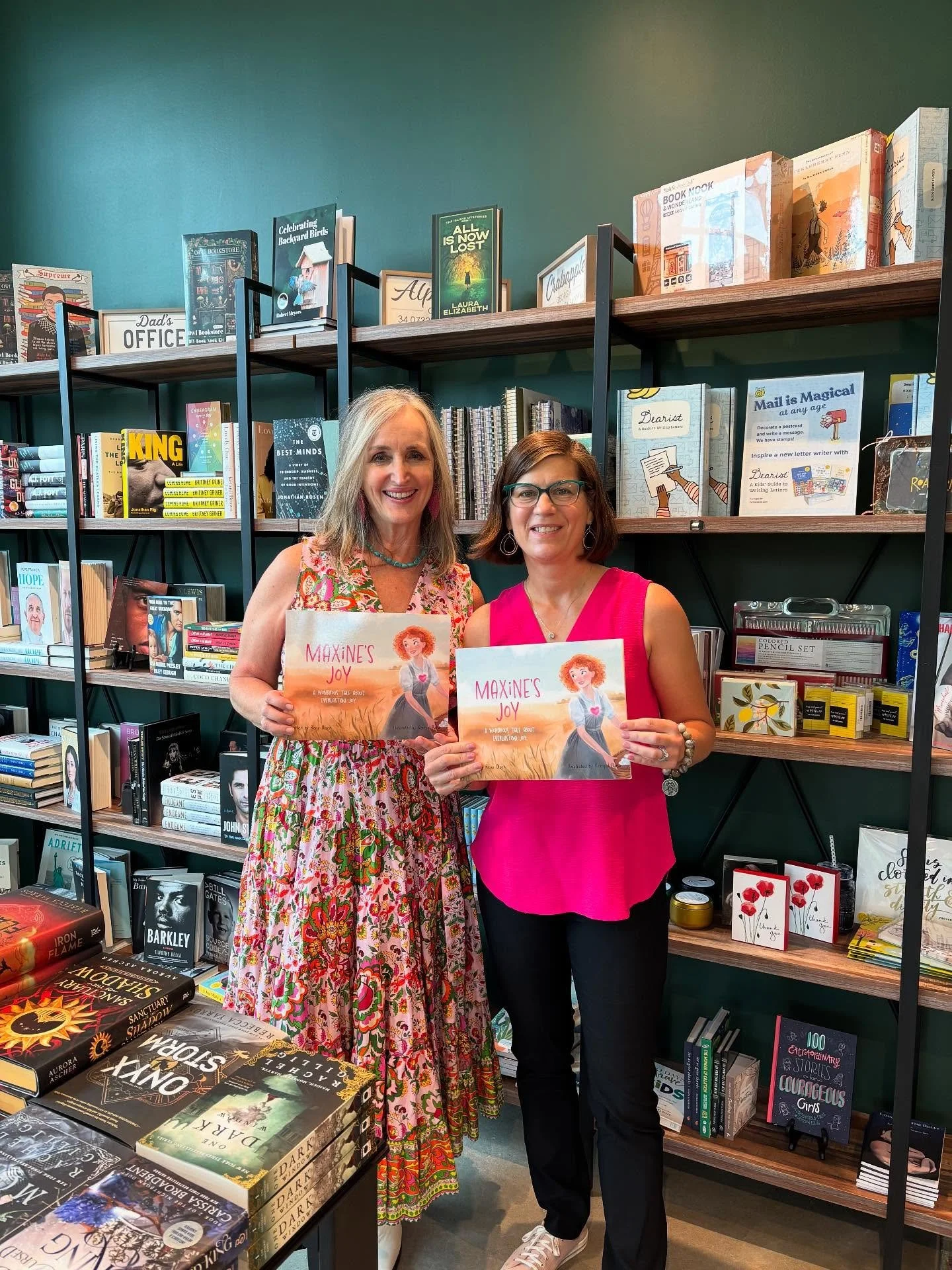 What a joyful afternoon at Poe &amp; Company! 💛 

Thank you to everyone who came out to celebrate the launch of &ldquo;Maxine&rsquo;s Joy&rdquo; with author Rena Olsen.

We&rsquo;re so grateful for your support in raising funds for families impacted
