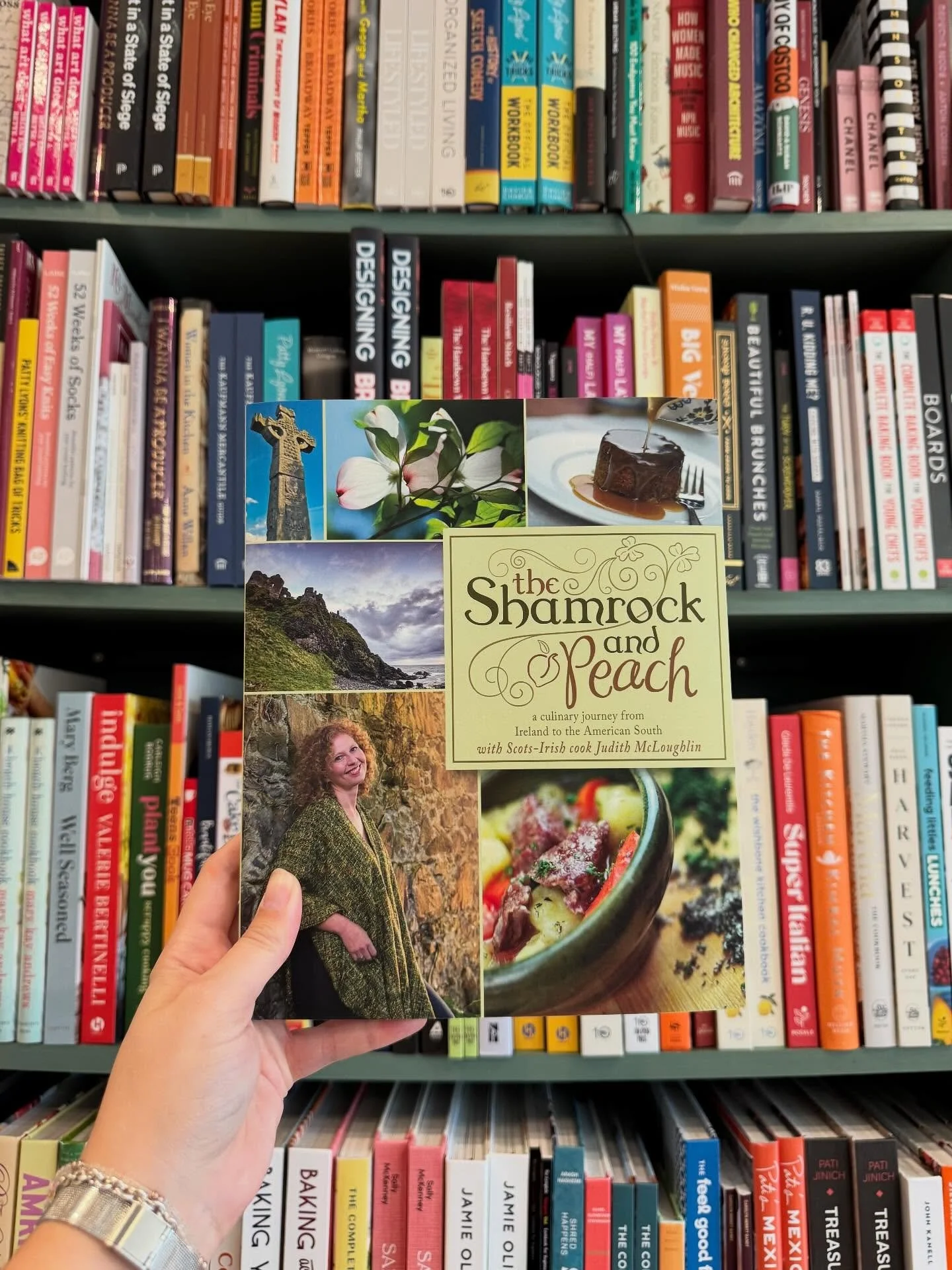 Cookbook Club is back on October 21 at 6:30 PM! 🍽️

This month we&rsquo;re diving into &ldquo;Shamrock and Peach&rdquo; by Judith McLoughlin &mdash; a delicious blend of Irish tradition and Southern flair. ☘️✨

Each member picks a recipe, cooks it a