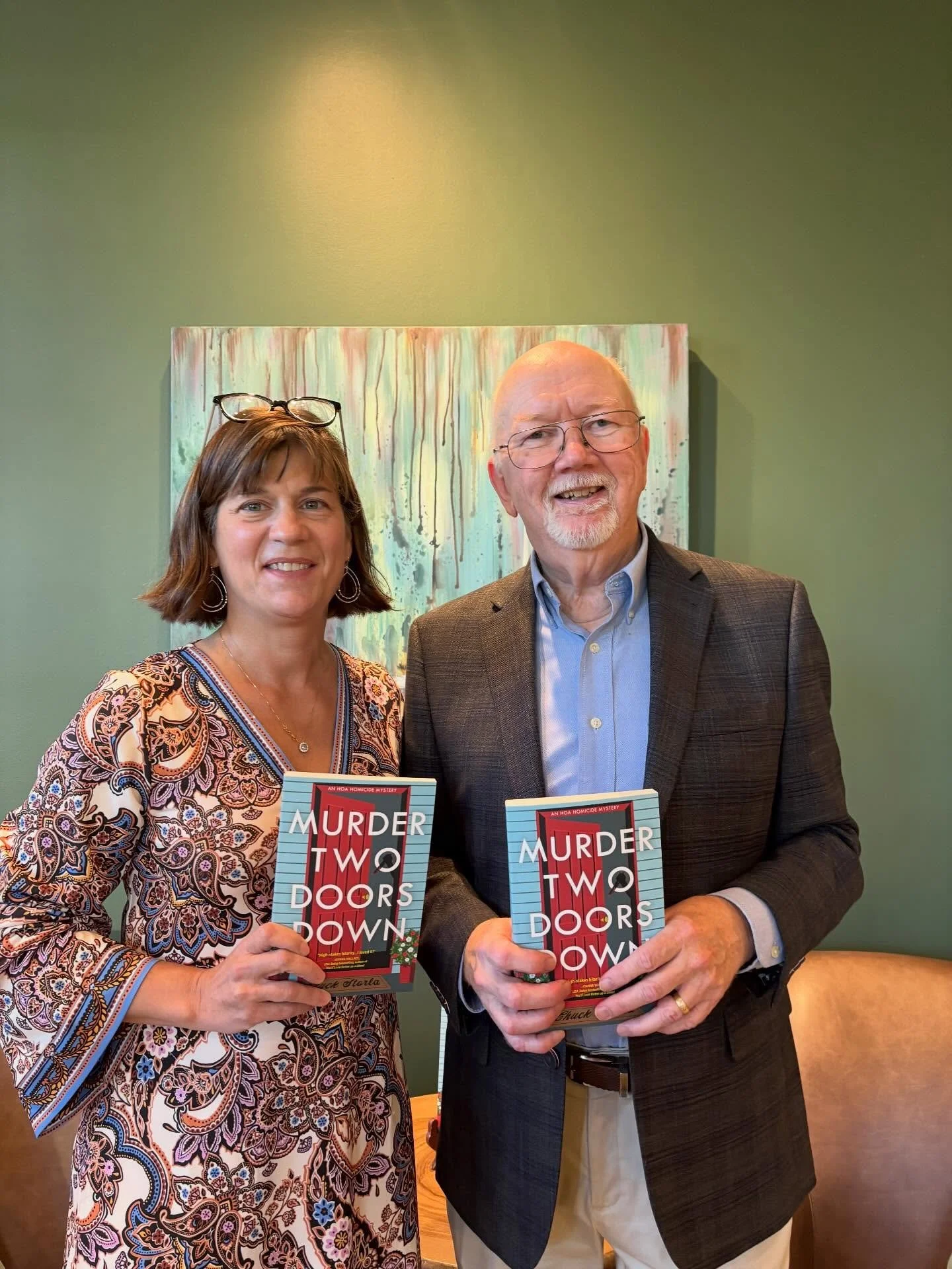 Last night&rsquo;s author event with @chuck.storla was a huge success! 🖤📚

&ldquo;Murder Two Doors Down&rdquo; drew a packed house of mystery lovers eager to hear Chuck&rsquo;s stories, ask questions, and get their books signed.

Thank you to every