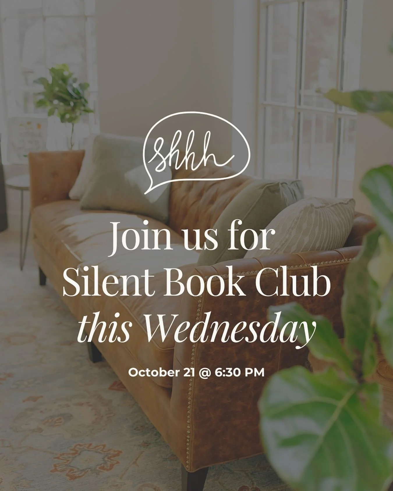 Craving some quiet time with your current read? 📚

Join us this Wednesday from 6:30&ndash;8:30 PM for Silent Book Club at Poe &amp; Company.

Bring any book you&rsquo;re loving, settle in with fellow readers, and enjoy a cozy evening of reading, con