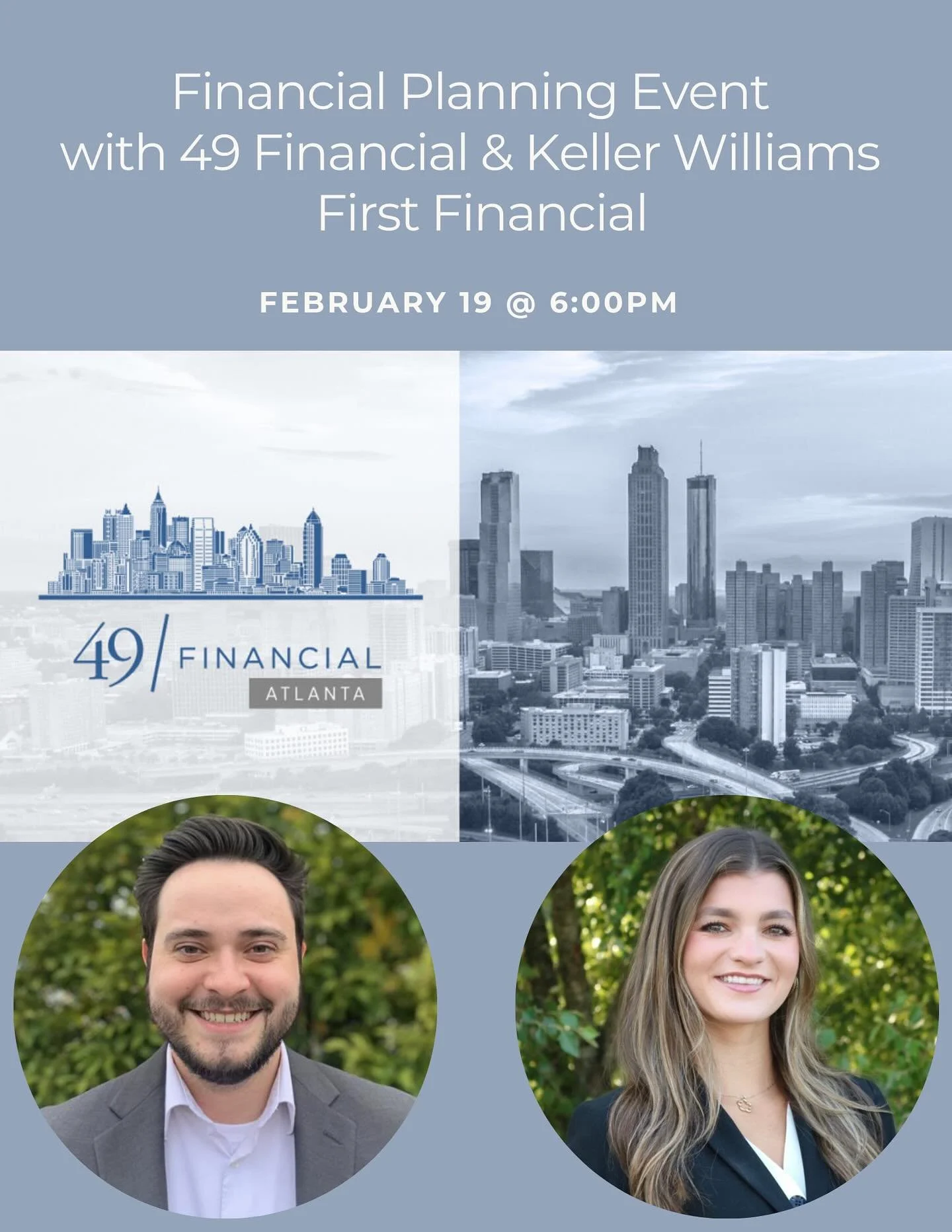 ✨Financial Clarity, No Matter Your Stage of Life 

As tax season approaches, join Dianne Barber and The WOW Team at Keller Williams First Atlanta for an intimate, in-person financial planning conversation at Poe &amp; Company. This evening will featu