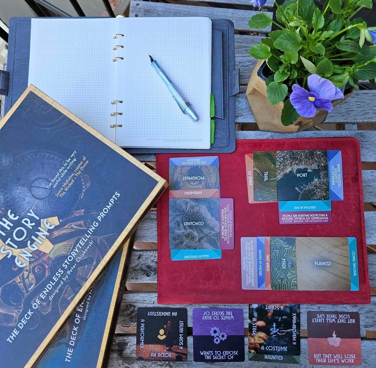 Writer&rsquo;s block? Staring at a blank page with no idea where to start? ✍️

Join us for a FREE writing workshop using the Story Engine Deck to spark ideas, build characters, and shape your stories. Whether you&rsquo;re just starting your writing j