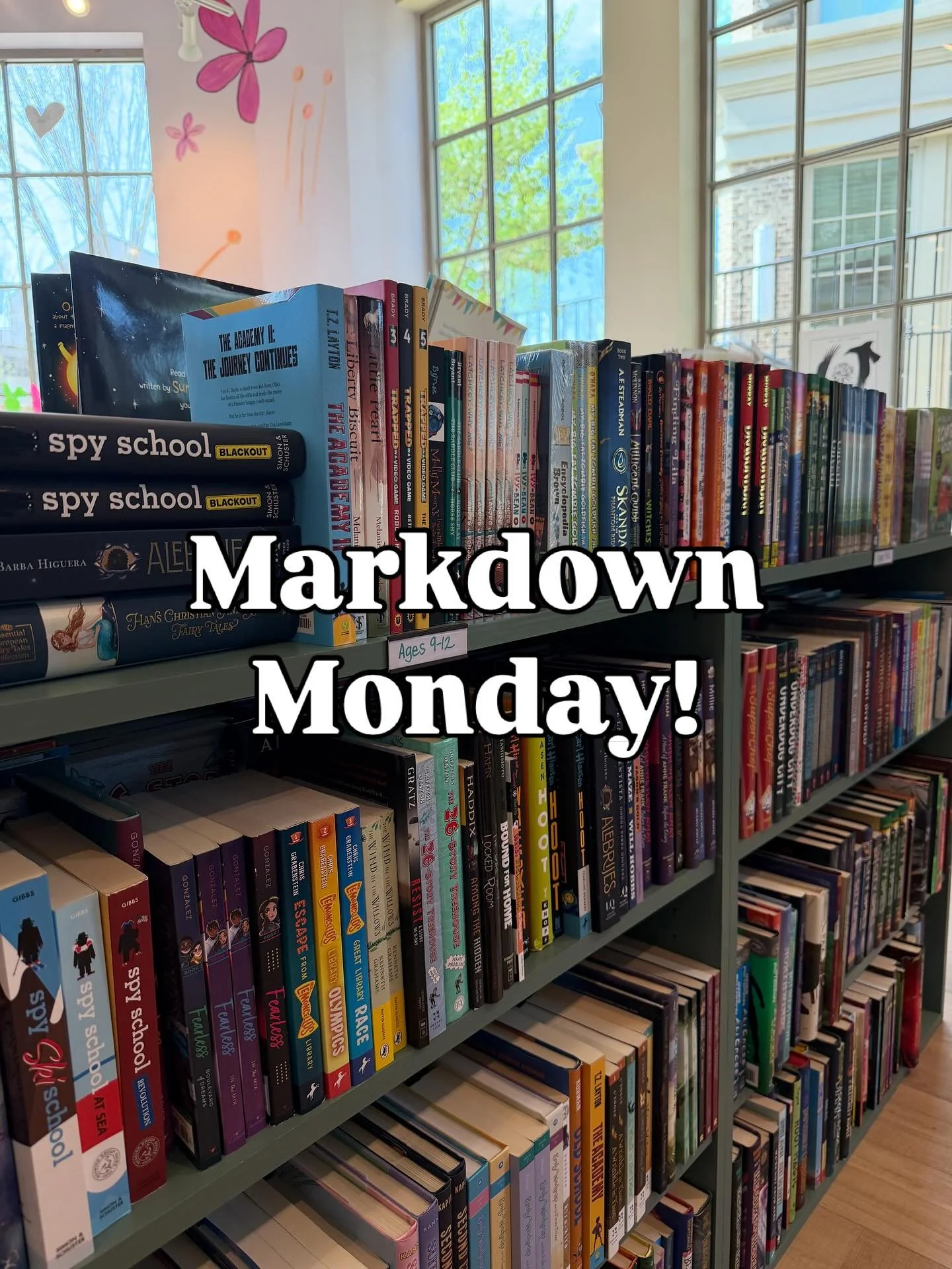 Tomorrow, enjoy 20% off all chapter books&mdash;perfect picks for middle grade readers ready to dive into their next favorite story. 🤍📚

Whether they&rsquo;re just getting hooked on reading or flying through books faster than you can keep up, we&rs