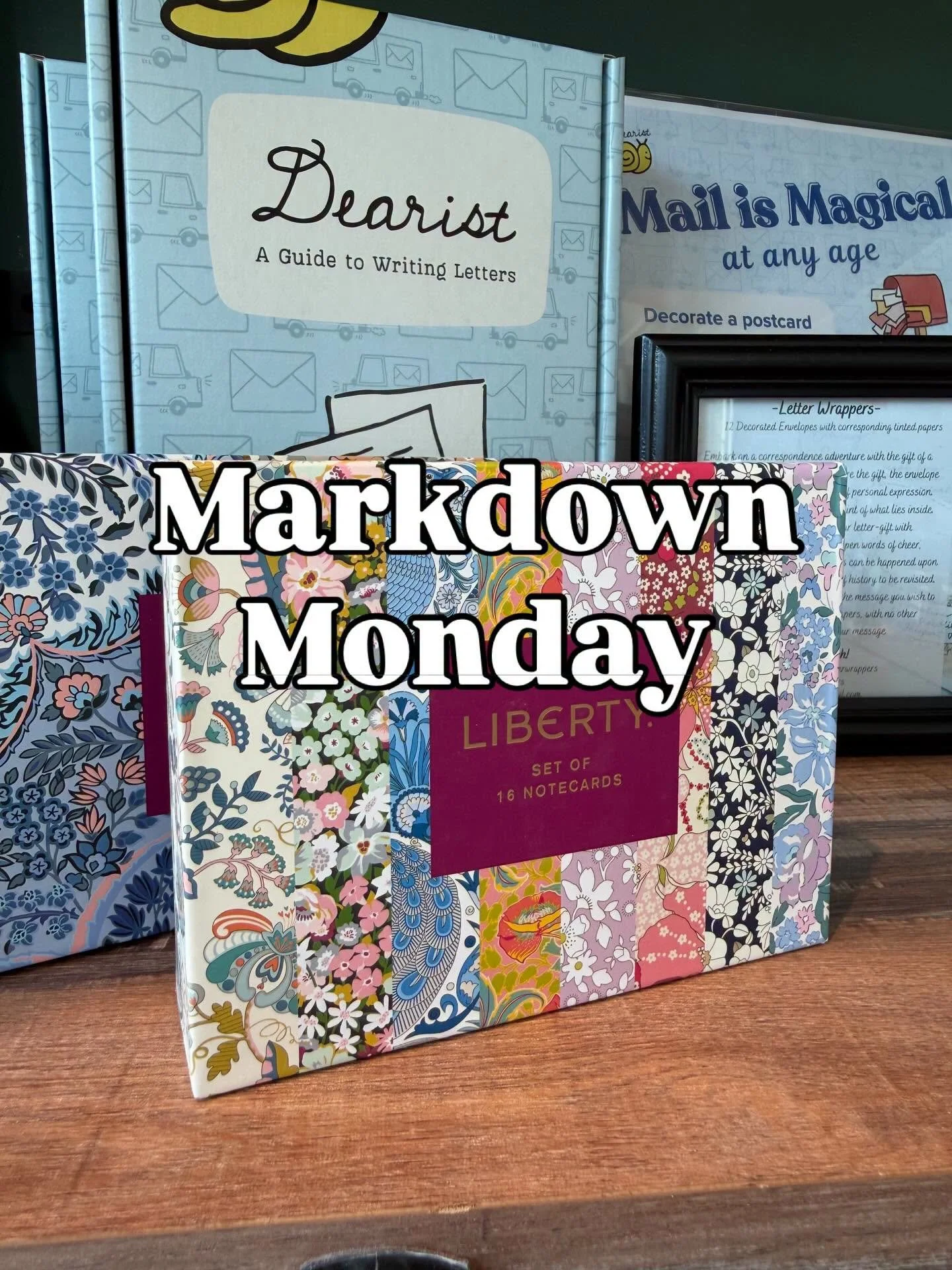 A fresh week calls for fresh pages! 📔

For this week&rsquo;s Markdown Monday, enjoy 20% off journals, stationery, and bookmarks!

#poeandcompanybookstore #miltonga #crabapplega #smallbusinesslove #booksofinstagram