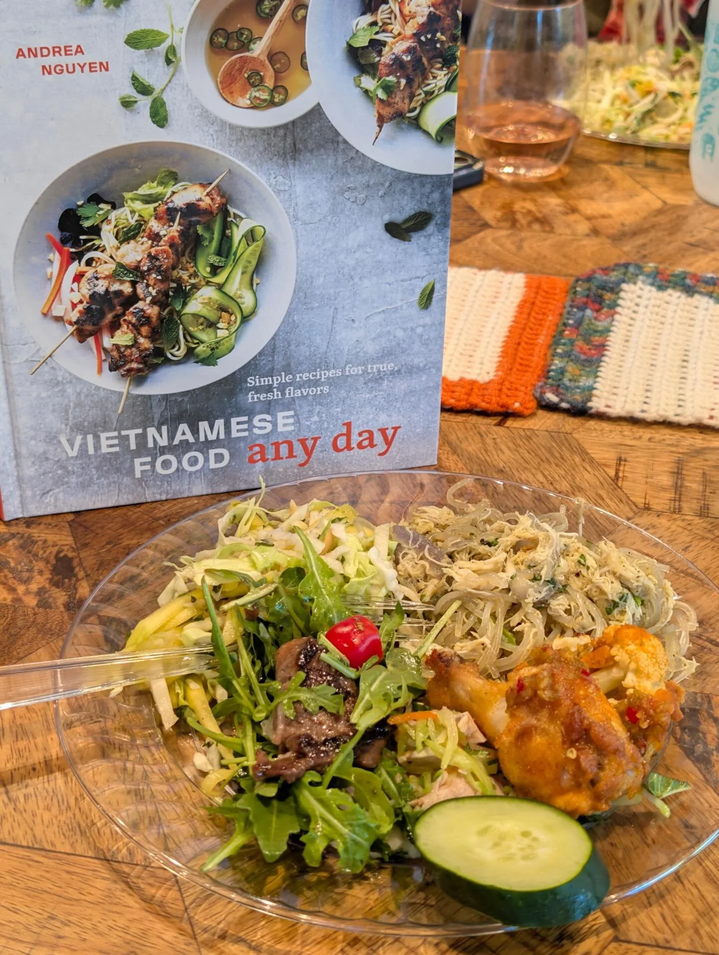 Cookbook Club, April edition 🍜🥢

We spent the night exploring &ldquo;Vietnamese Food Any Day&rdquo; by Andrea Nguyen! After trying a range of recipes, we all left with a few new favorites! 😊

Thanks to everyone who came&mdash;what would you make a
