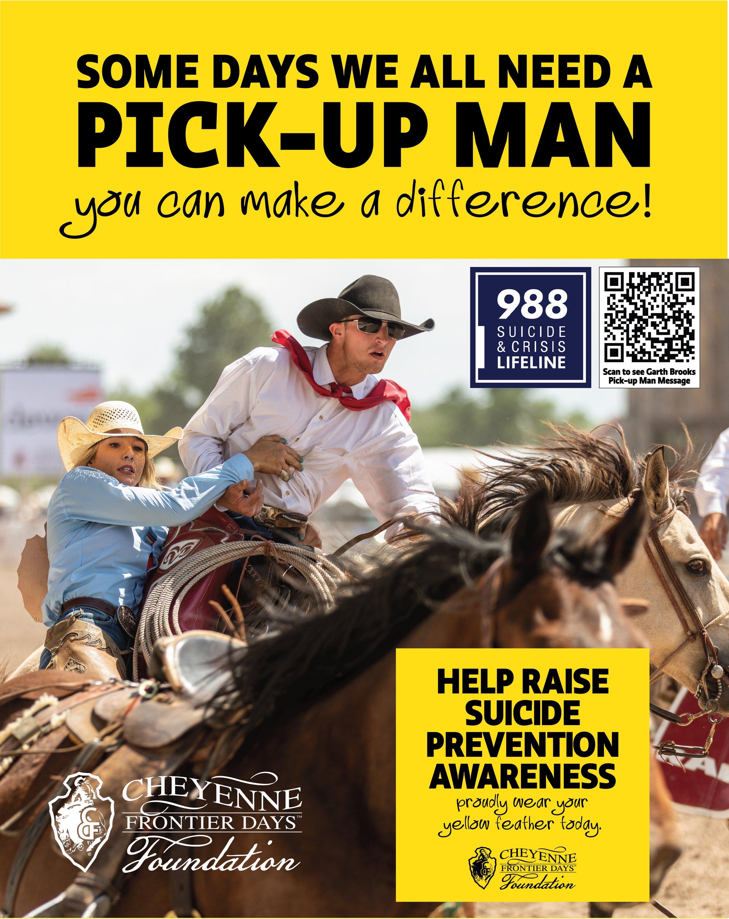 Every cowboy and cowgirl knows if you get in trouble in the arena you need to reach out for the arena’s pick-up man.  Its always better to call on the pick-up pick up man than be trampled into the dirt! Outside of the arena, its just as important to 