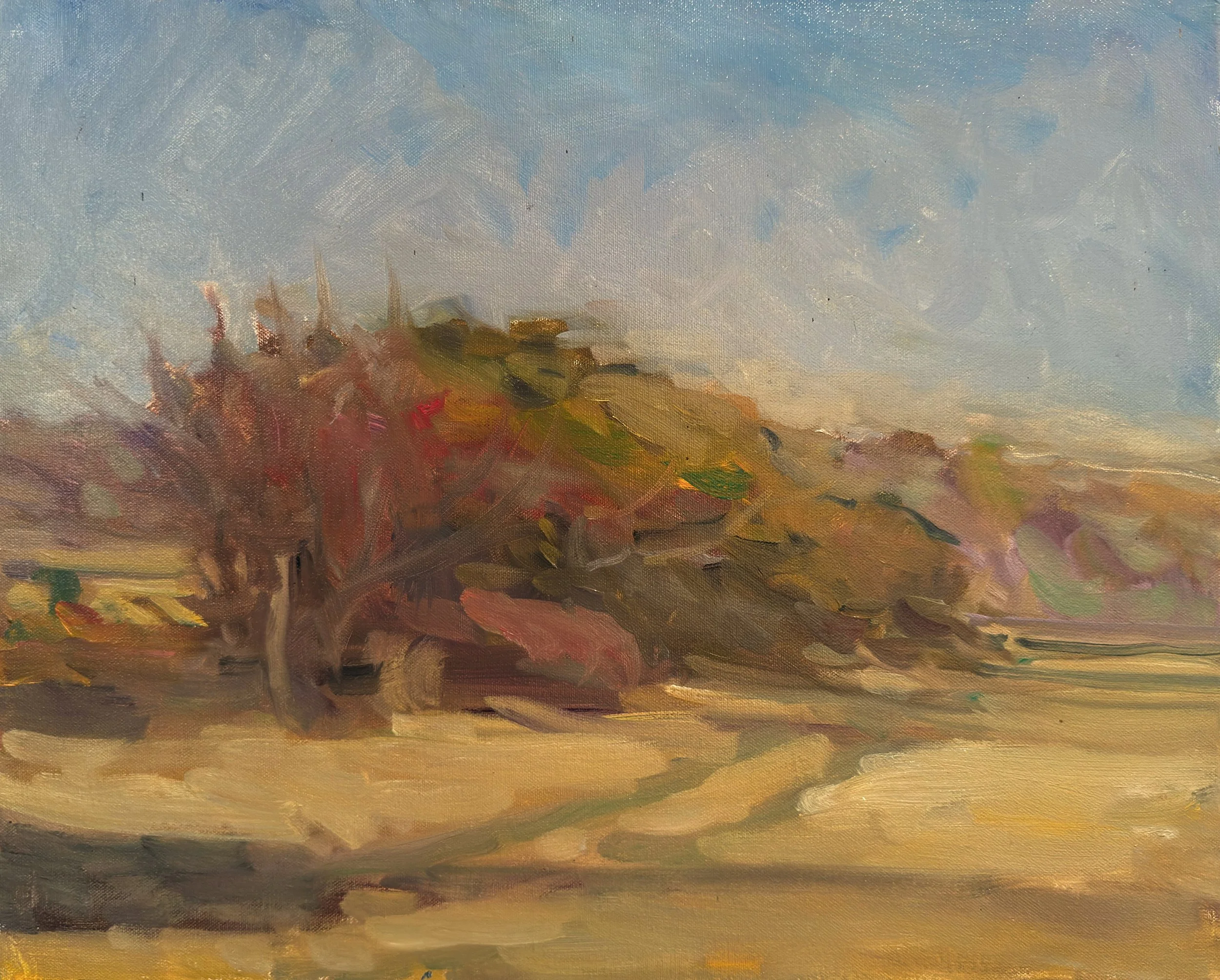 Quenames Farm Road - 16" x 20"