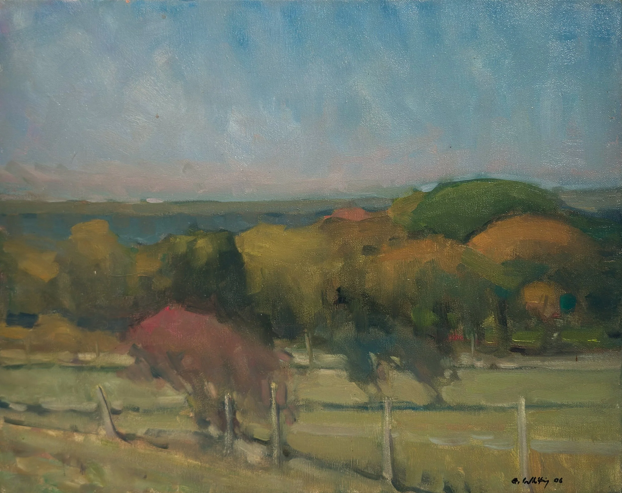 Autumn Oranges - 16" x 20"