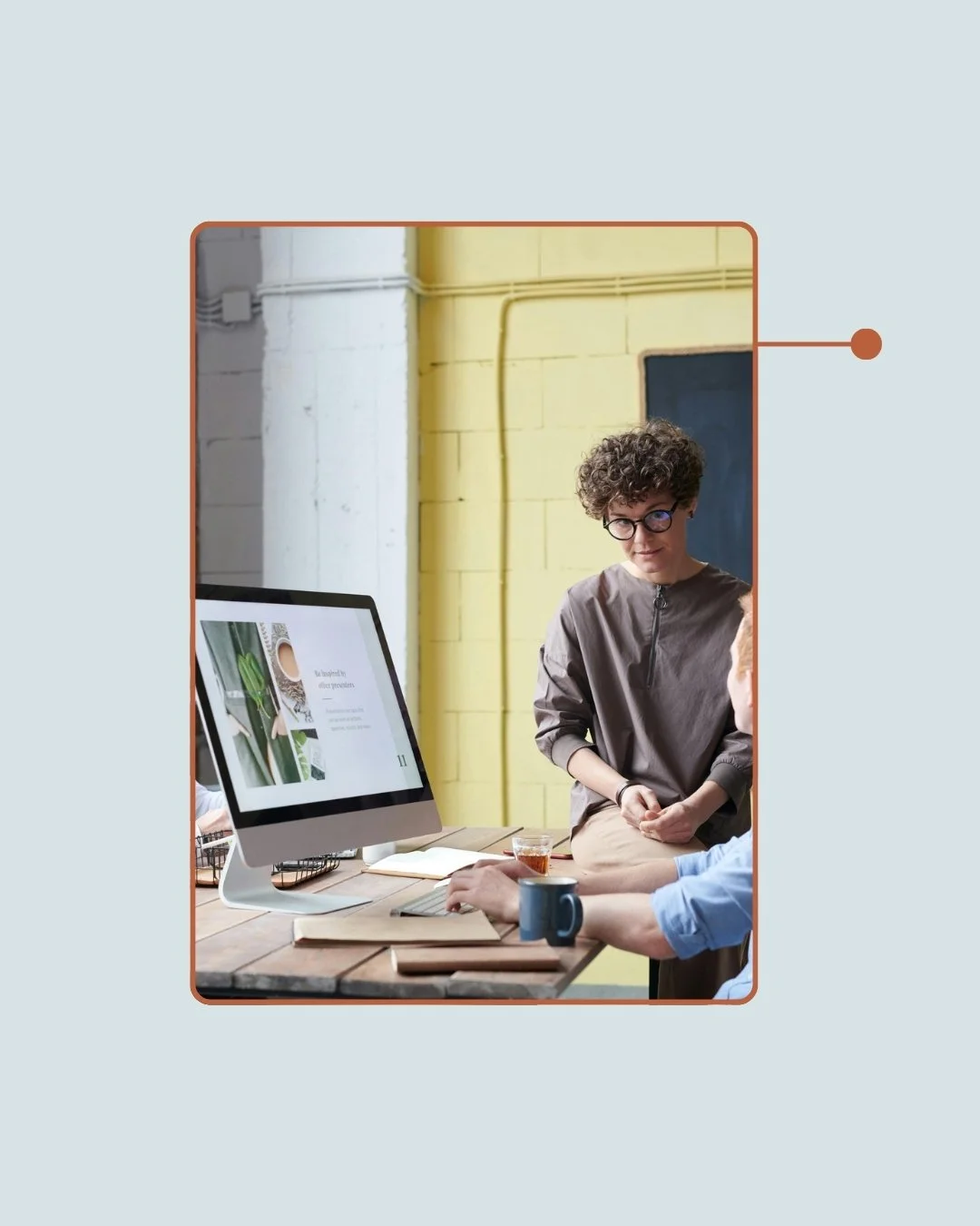 Behind every project is a thoughtful kickoff.

We gather notes, review client inspiration, ask questions, and make sure we understand the bigger picture before moving into design.

It&rsquo;s our way of staying grounded, aligned, and intentional &mda