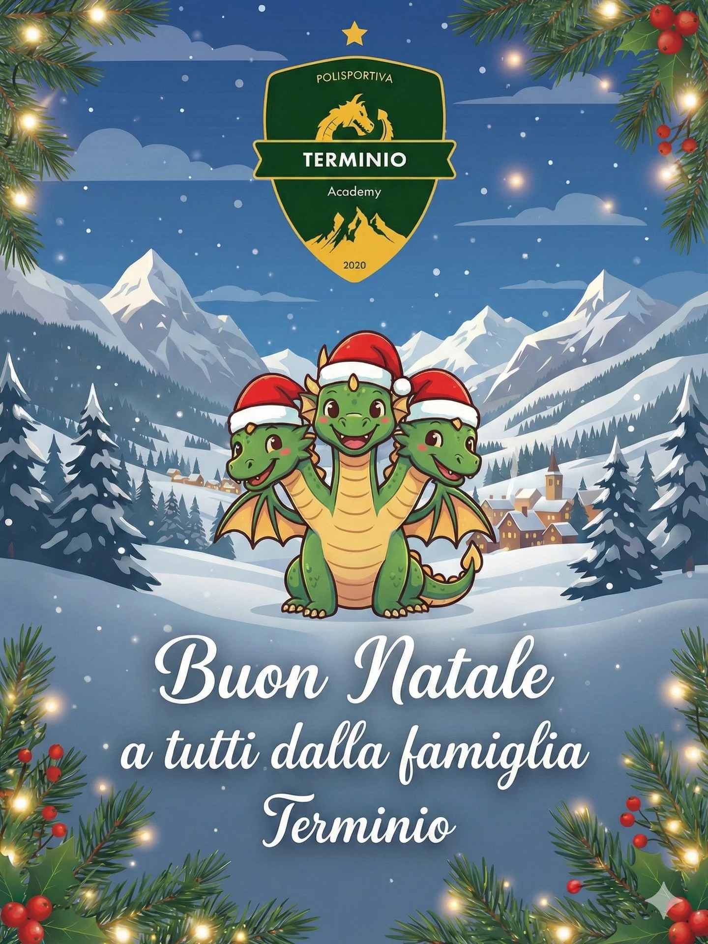 In questo magico periodo dell&rsquo;anno, il nostro pensiero vola oltre le montagne di casa per raggiungere ognuno di voi, vicini e lontani. 🏔️✨

Lo sport ha il potere straordinario di superare i confini, unire i cuori e creare legami indissolubili.