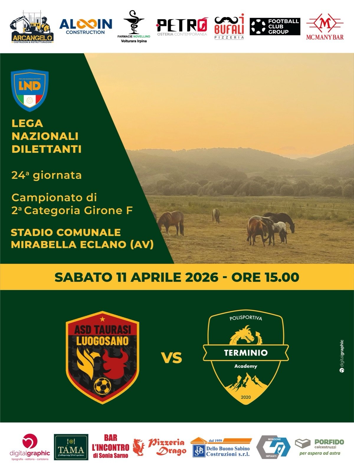 3 partite rimangono per decidere il campionato! e Sabato giochiamo a Taurasi, combattiamo per il nostro sogno, i draghi sono pronti per volare contra la prima in classifica 🐉🐉🐉