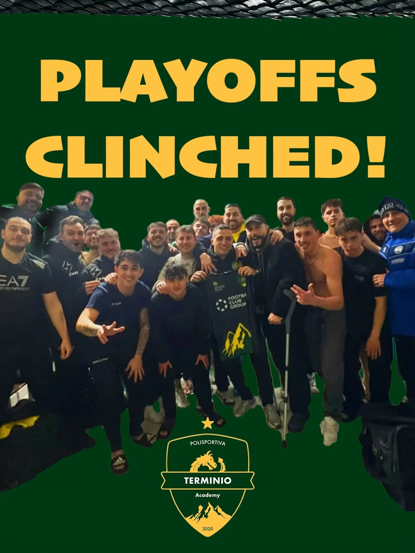 🚨 WE OFFICIALLY CLINCHED A PLAYOFF SPOT! 🎟️🔥 Our fight for promotion continues with 2 matches remaining in the regular season! Dragons fly together, dragons fly forever! Always forward! 🐉🐉🐉