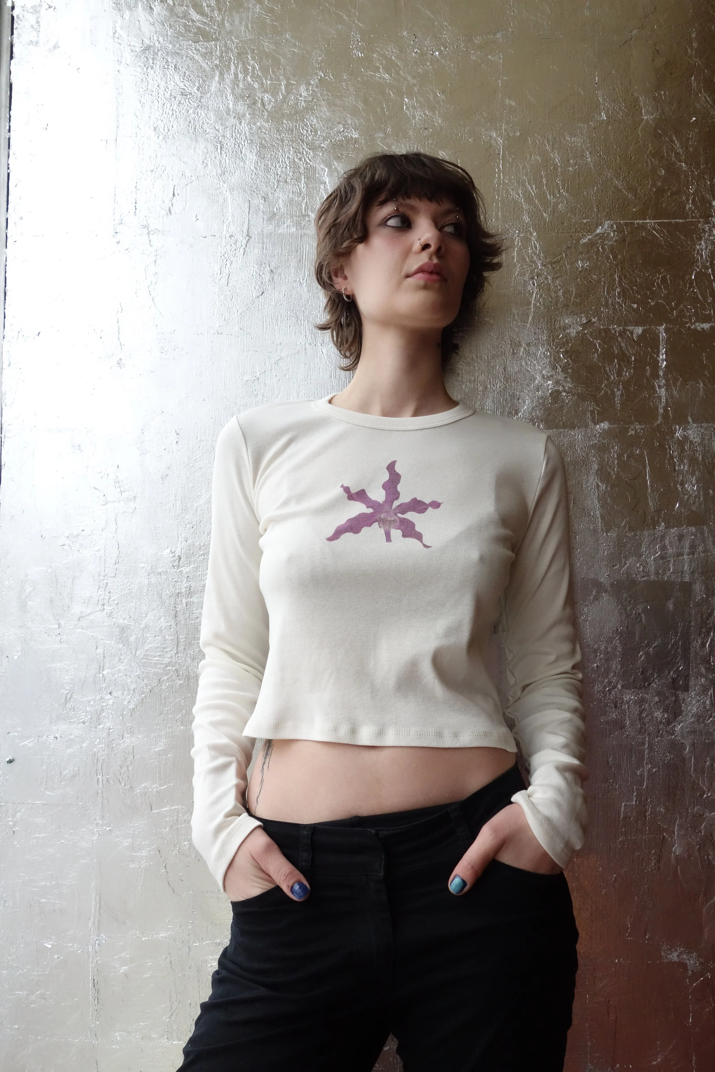 Wavy Orchid Long Sleeve