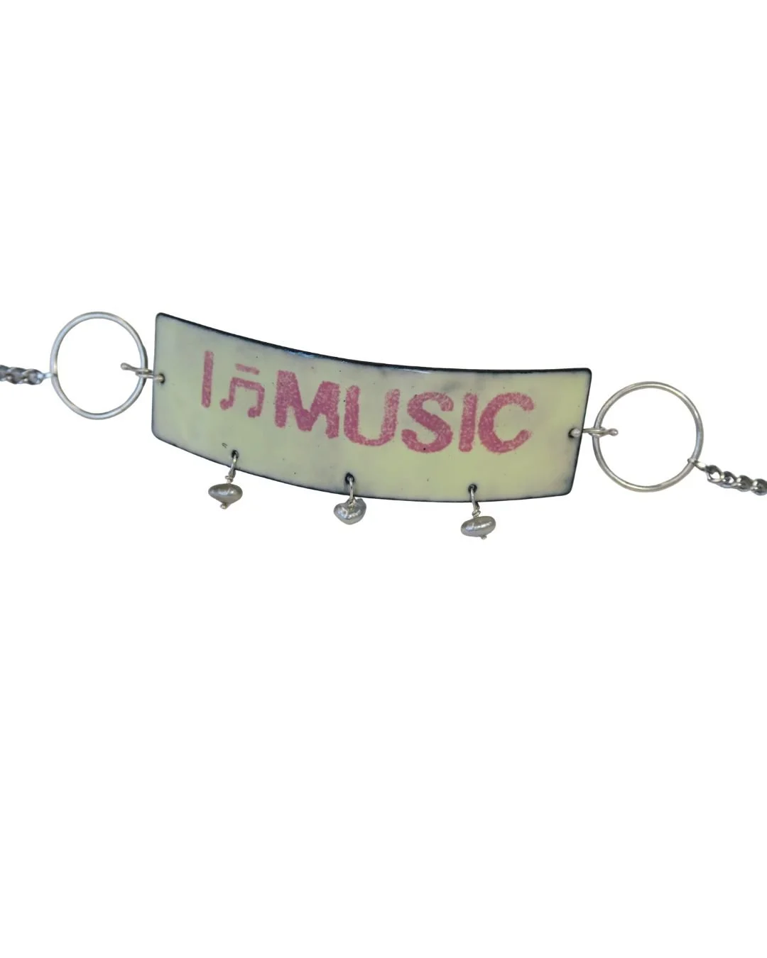 "I love Music" choker