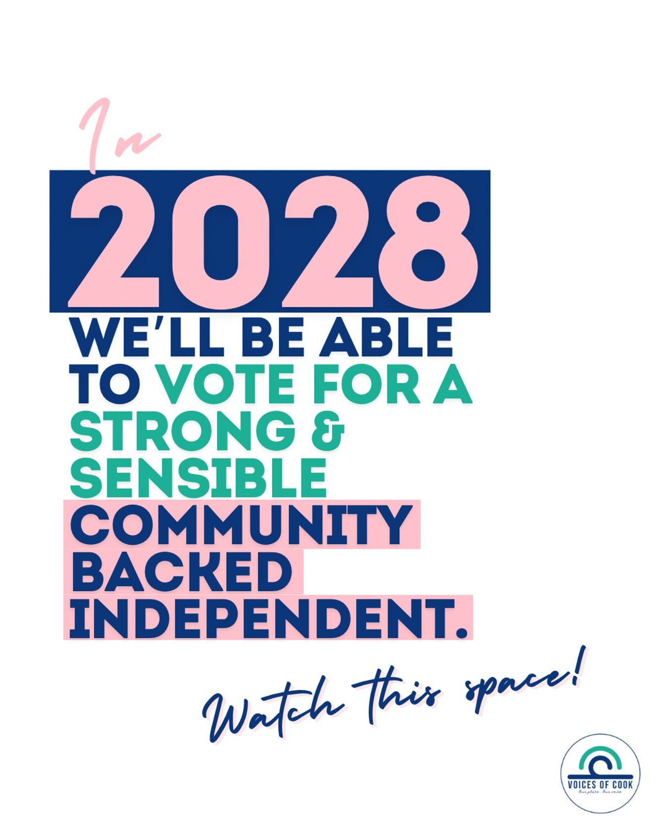 We&rsquo;re just getting started. 

Head to voicesofcook.org and join us, TODAY!